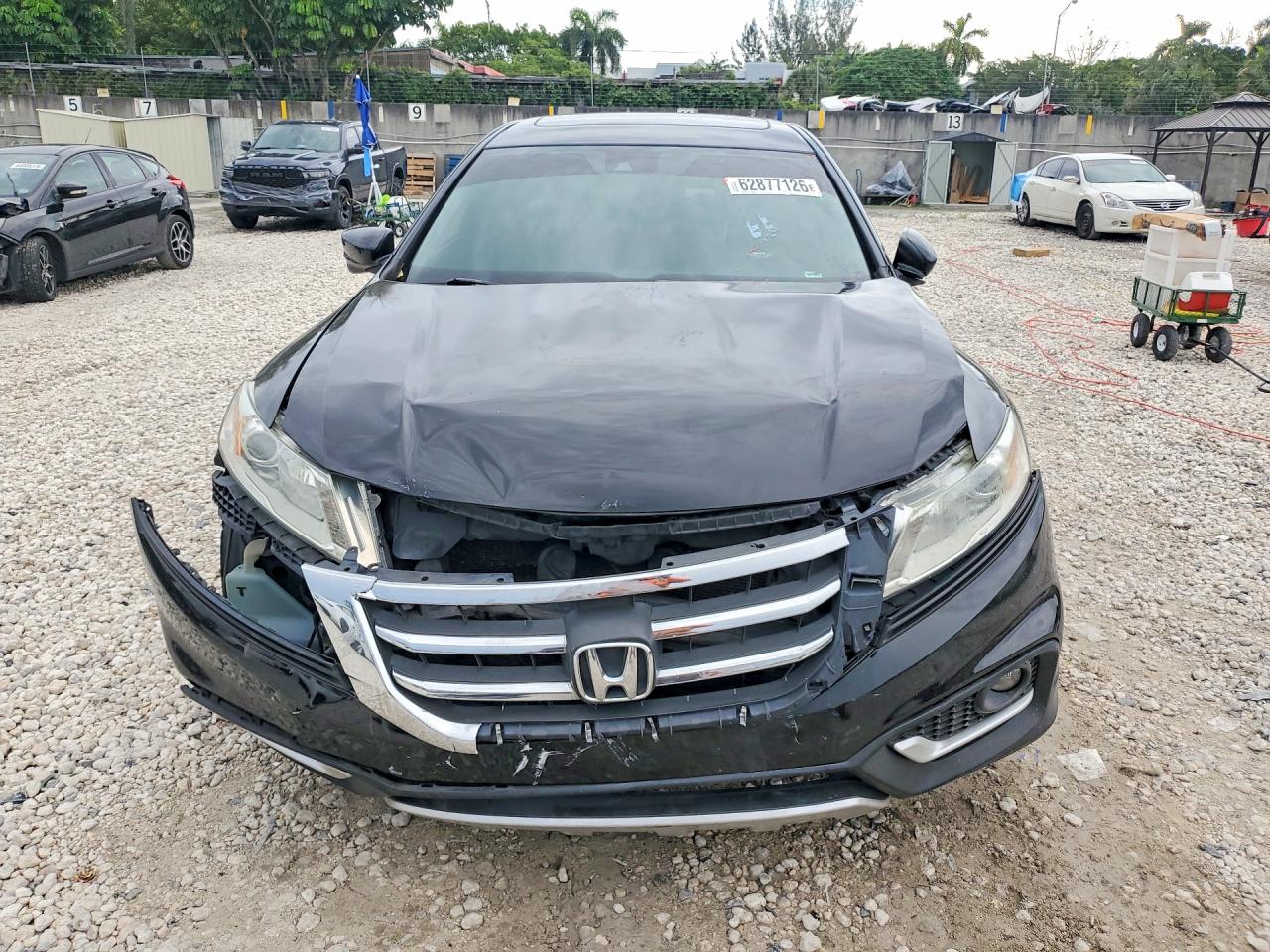 2013 Honda Crosstour Exl Black vin: 5J6TF3H54DL001079