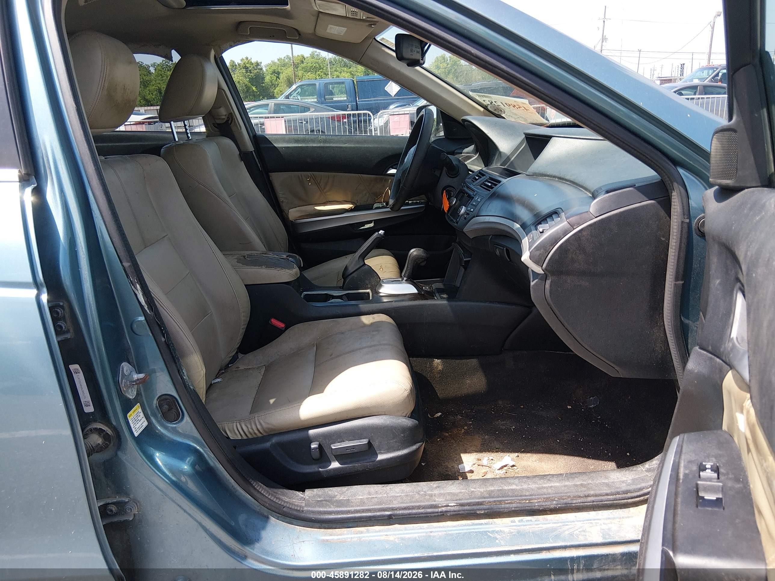 2013 Honda Crosstour Ex-l Blue vin: 5J6TF3H54DL003270
