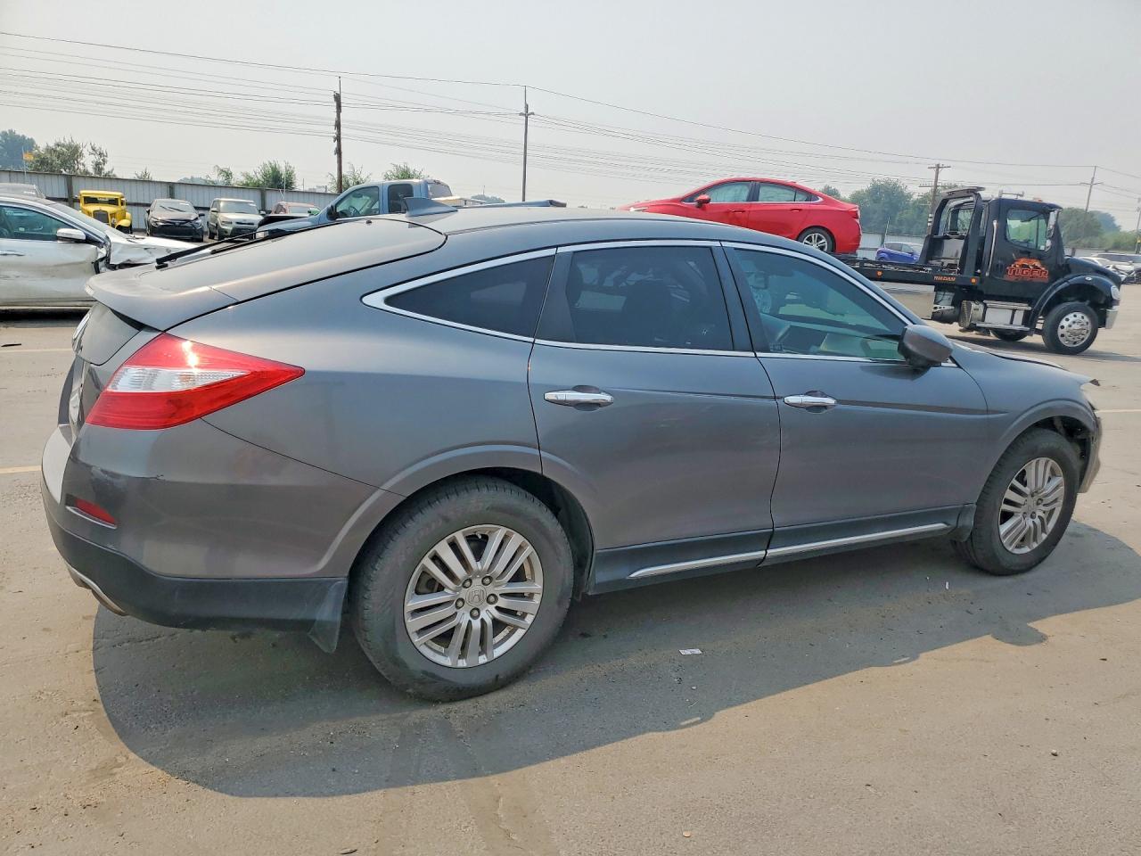 2014 Honda Crosstour Exl Gray vin: 5J6TF3H54EL001732