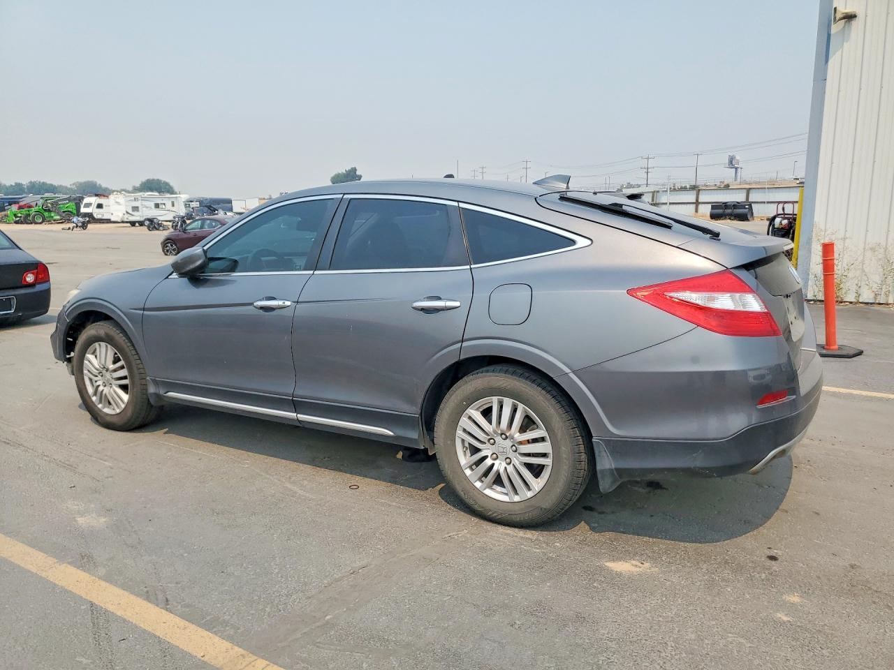2014 Honda Crosstour Exl Gray vin: 5J6TF3H54EL001732