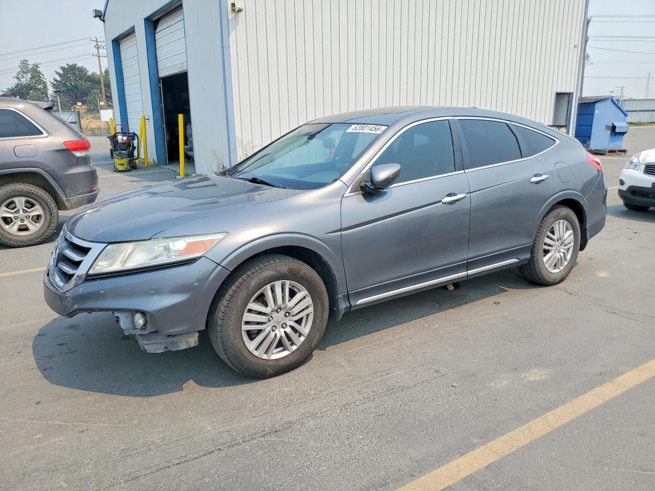 2014 Honda Crosstour Exl Gray vin: 5J6TF3H54EL001732