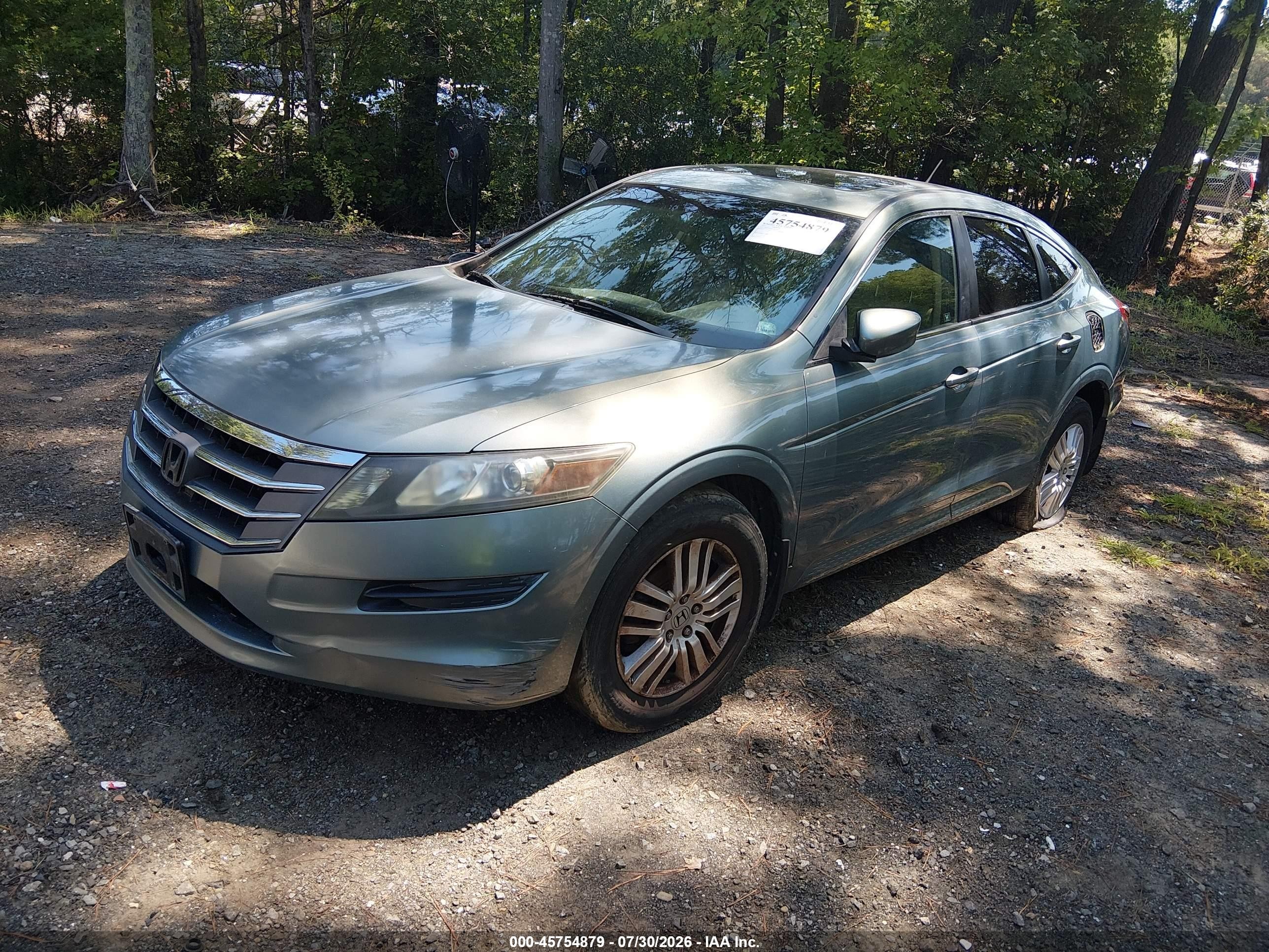 2012 Honda Crosstour 2.4 Ex-l Light Blue vin: 5J6TF3H55CL002952