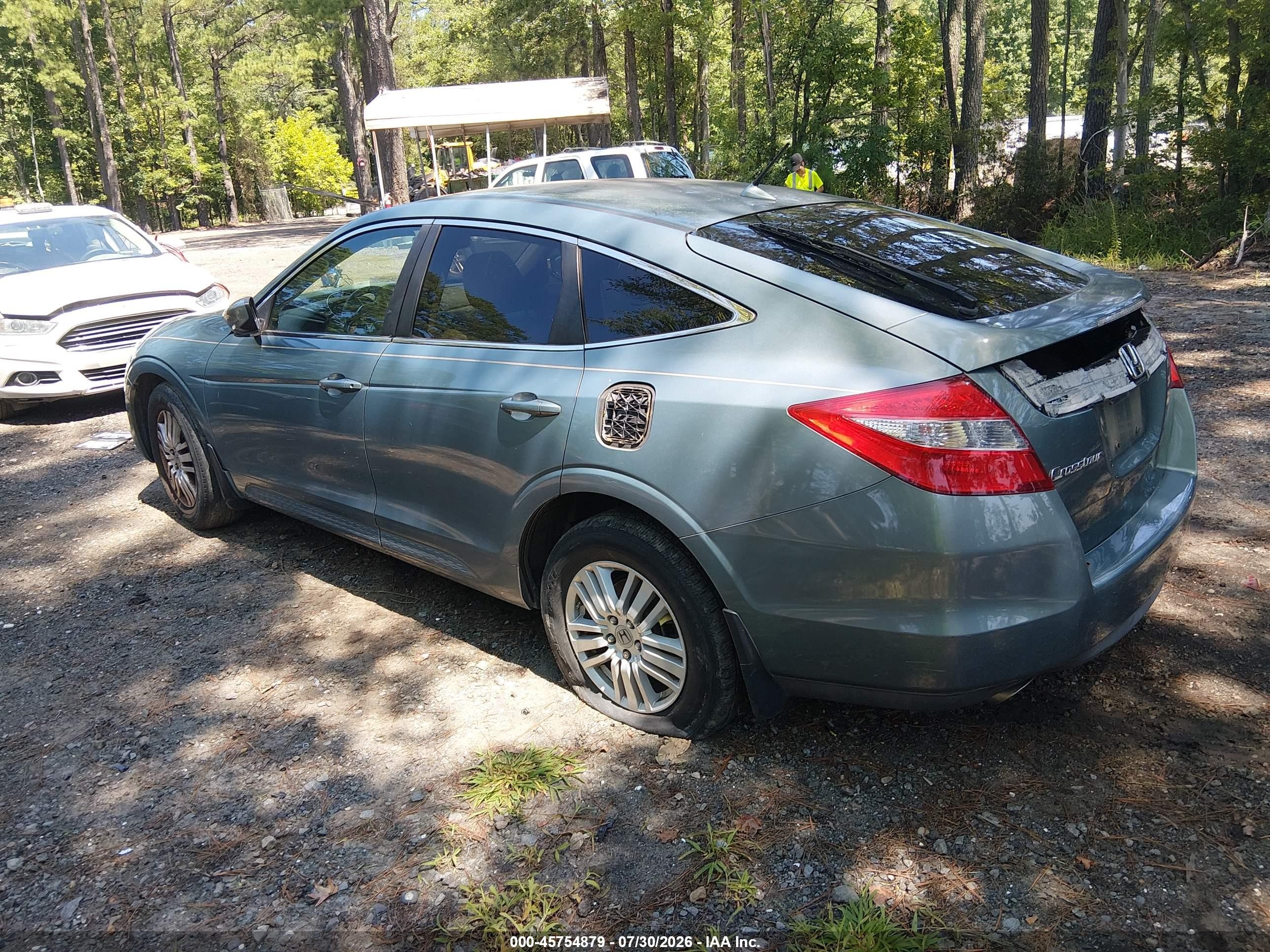 2012 Honda Crosstour 2.4 Ex-l Light Blue vin: 5J6TF3H55CL002952