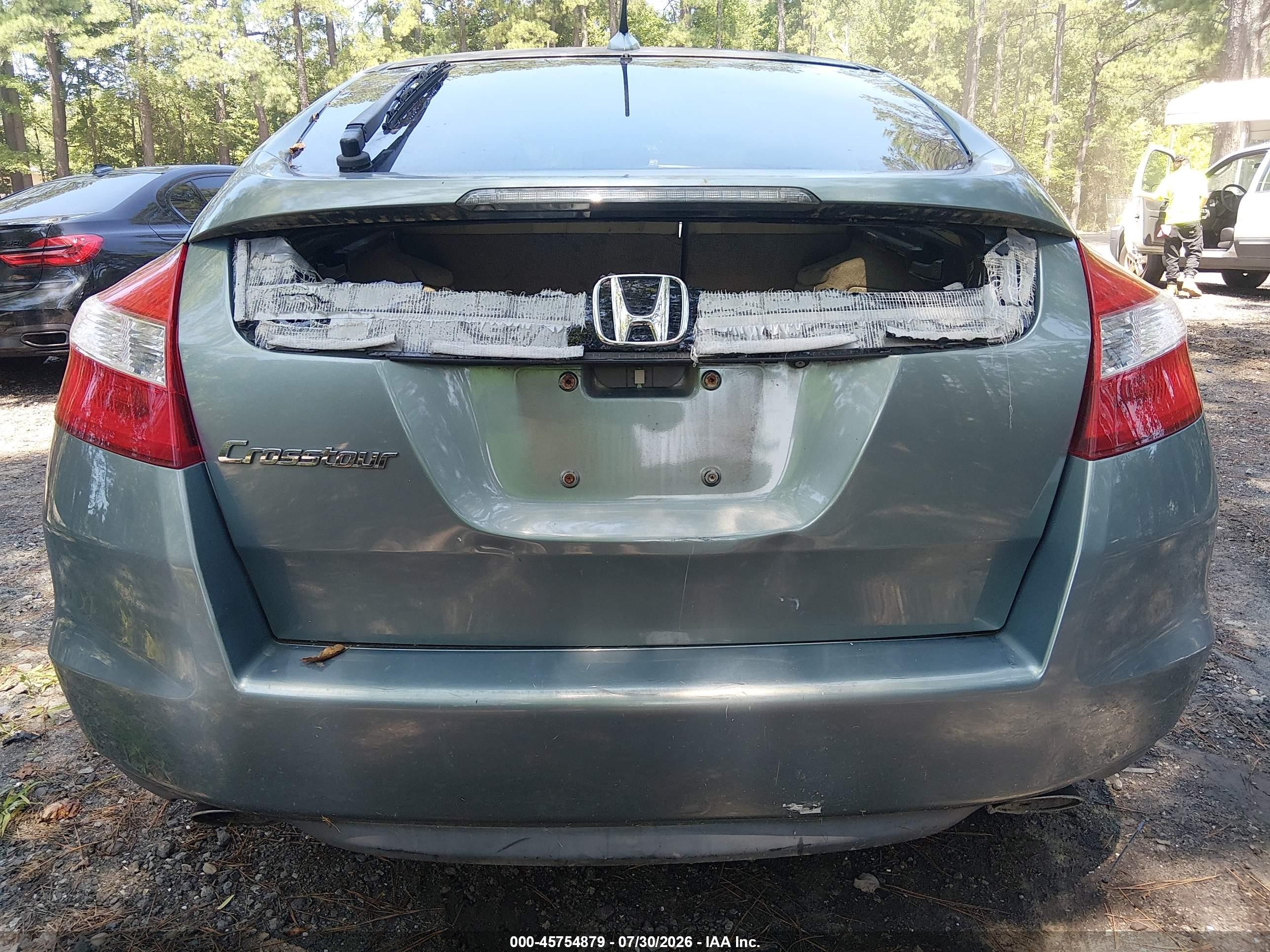 2012 Honda Crosstour 2.4 Ex-l Light Blue vin: 5J6TF3H55CL002952