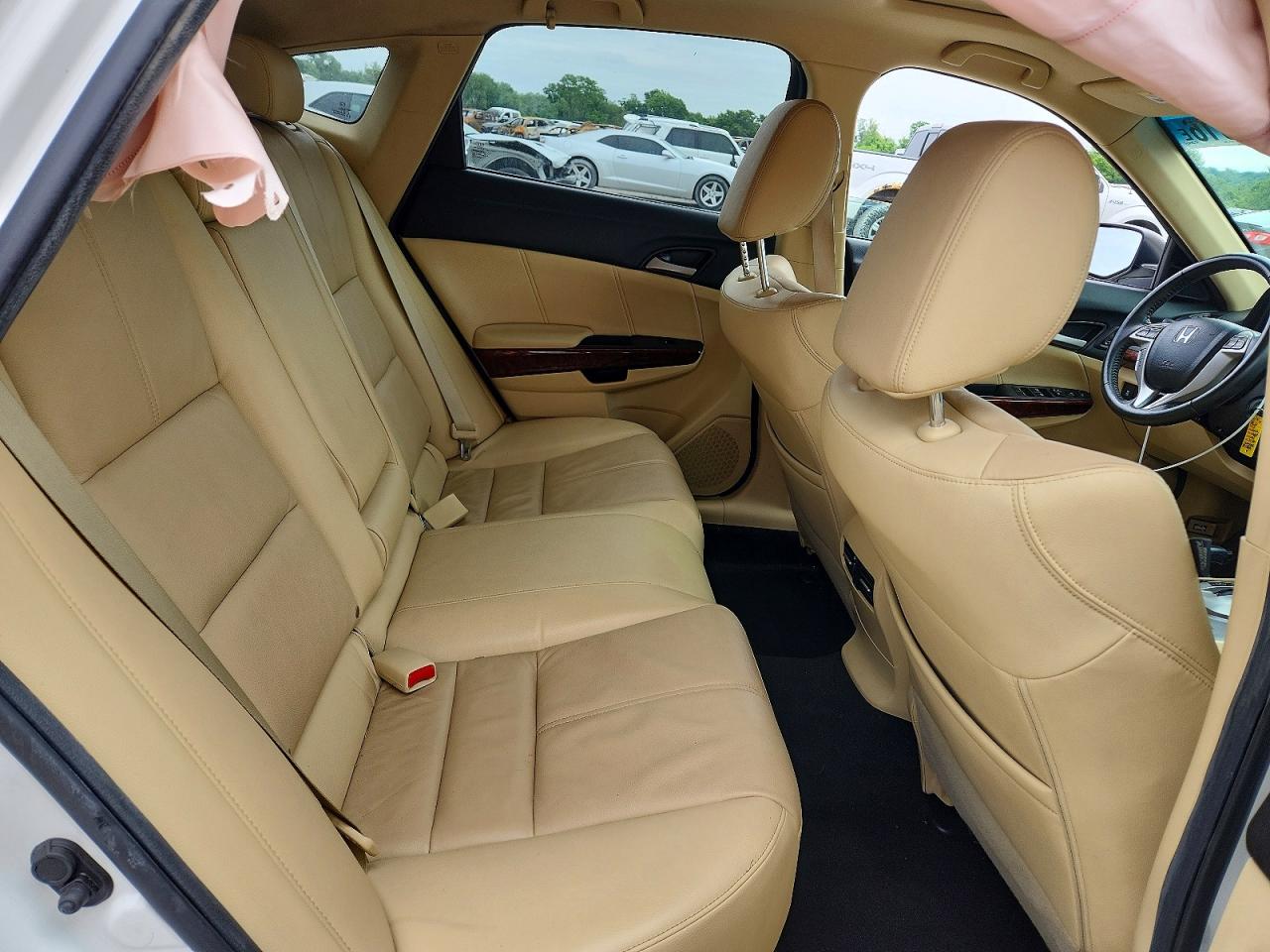 2012 Honda Crosstour Exl White vin: 5J6TF3H55CL004006