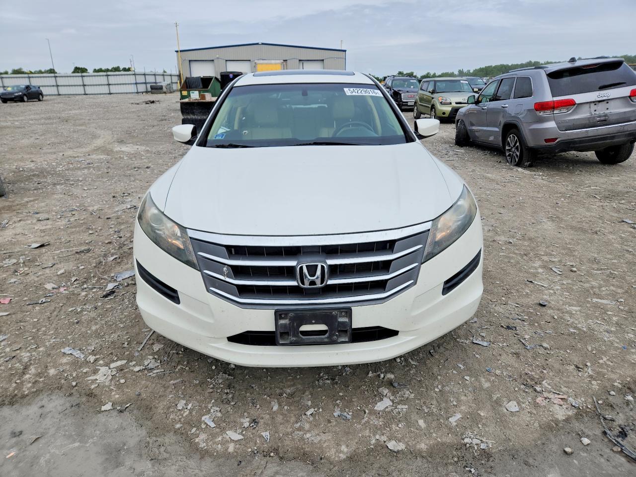 2012 Honda Crosstour Exl White vin: 5J6TF3H55CL004006