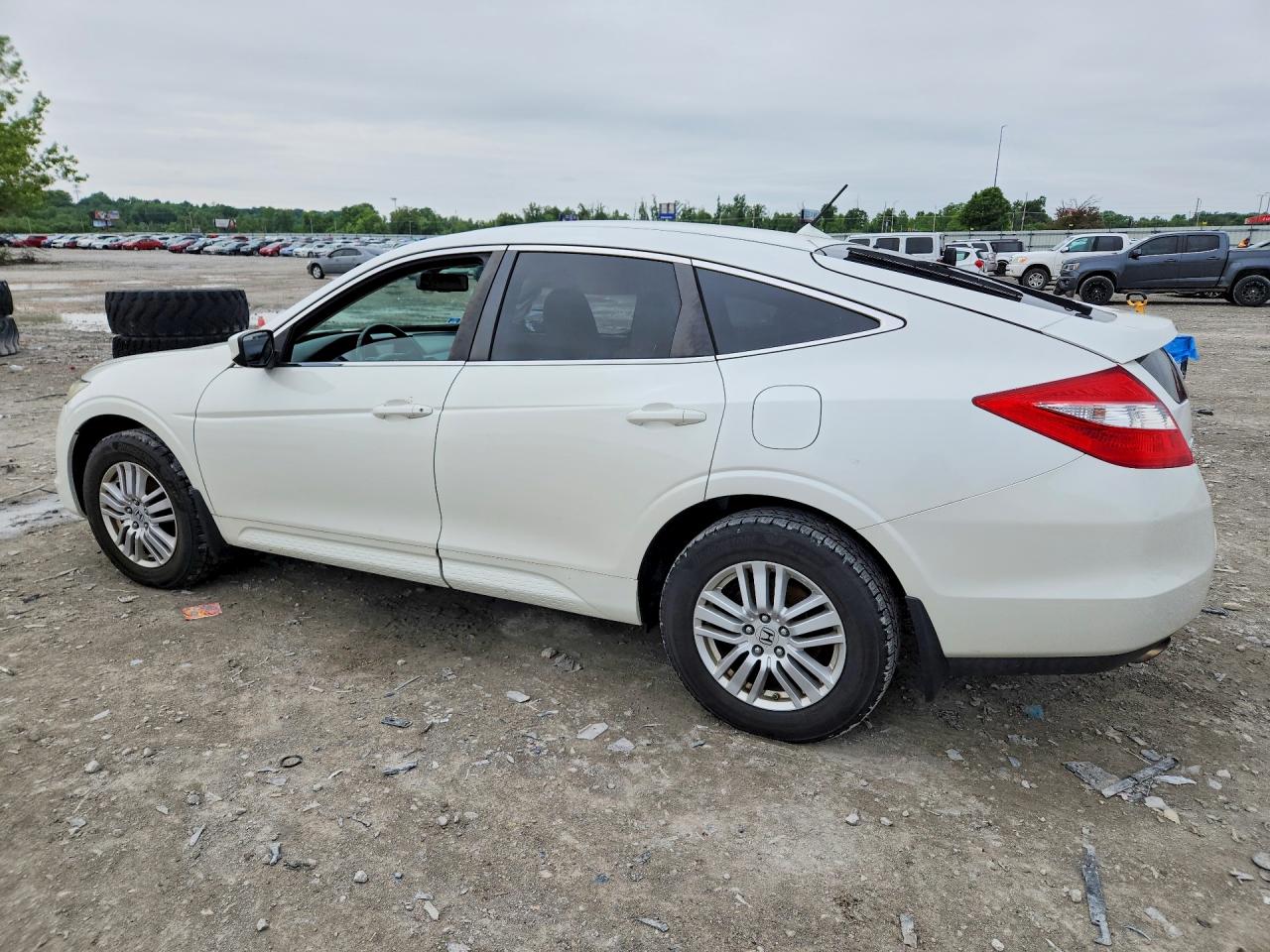 2012 Honda Crosstour Exl White vin: 5J6TF3H55CL004006