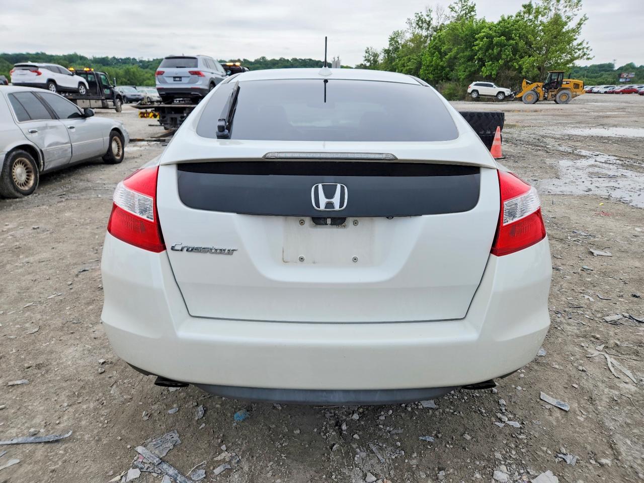2012 Honda Crosstour Exl White vin: 5J6TF3H55CL004006