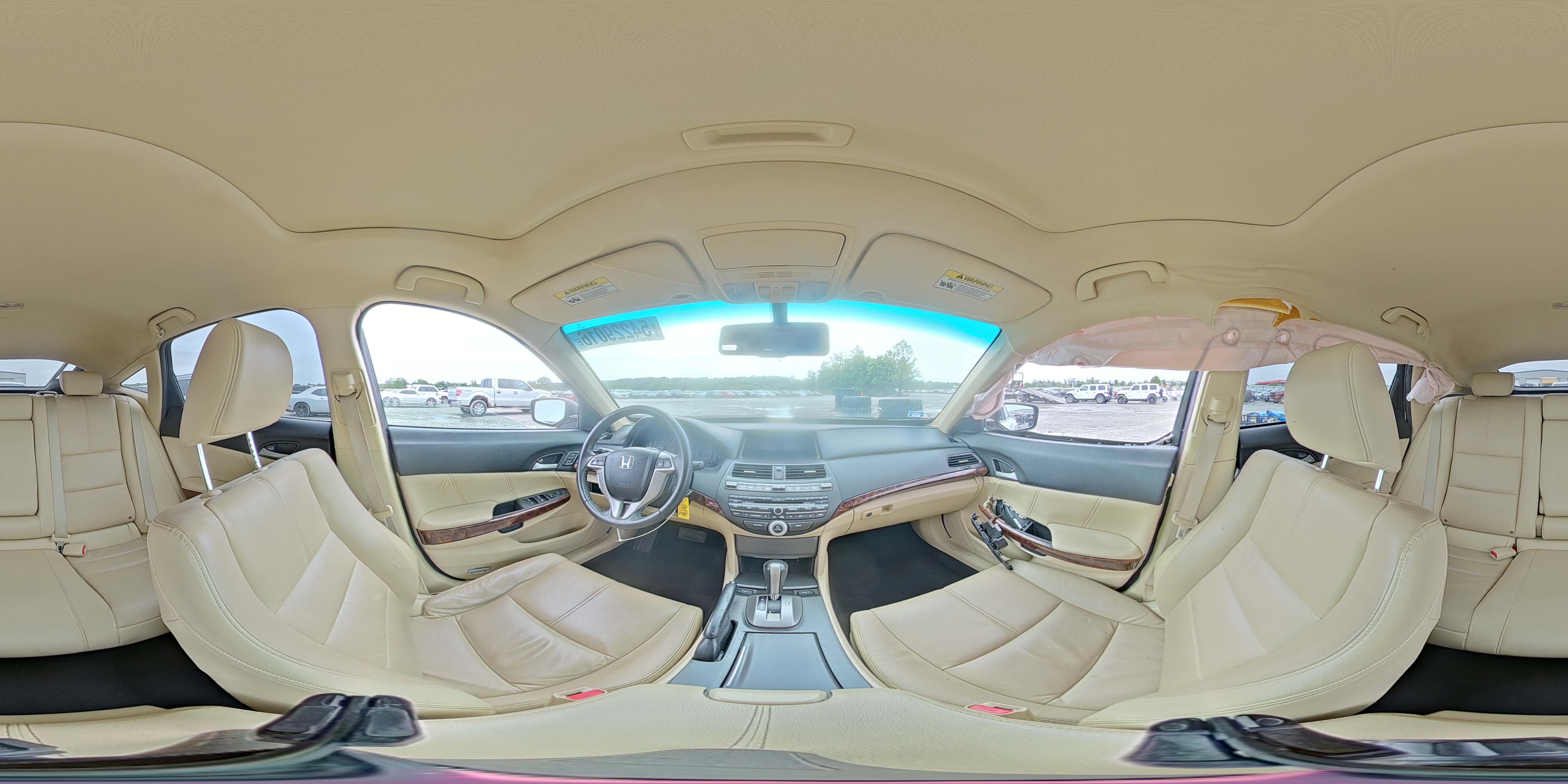 2012 Honda Crosstour Exl White vin: 5J6TF3H55CL004006