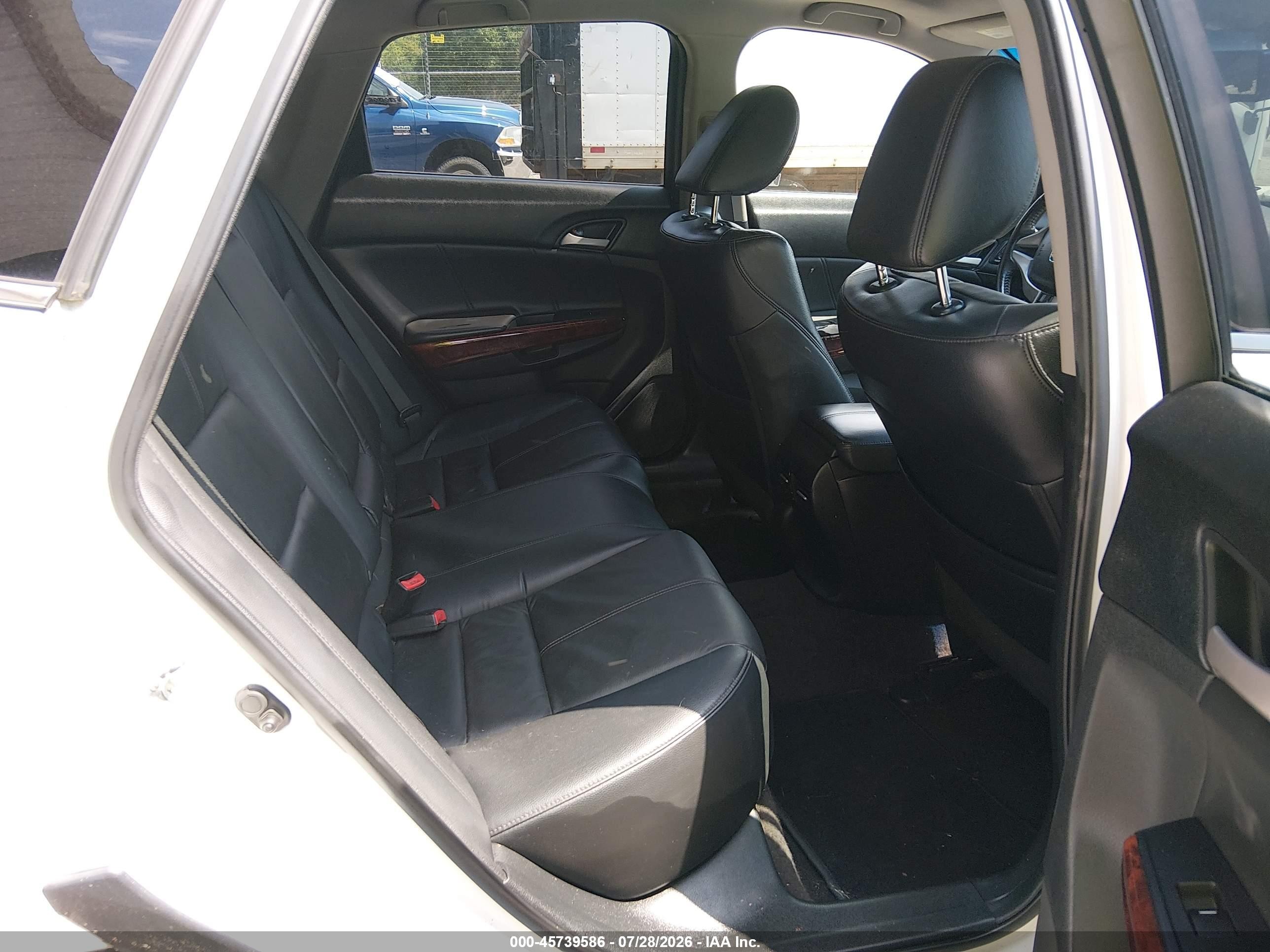 2012 Honda Crosstour 2.4 Ex-l Белый vin: 5J6TF3H55CL004393