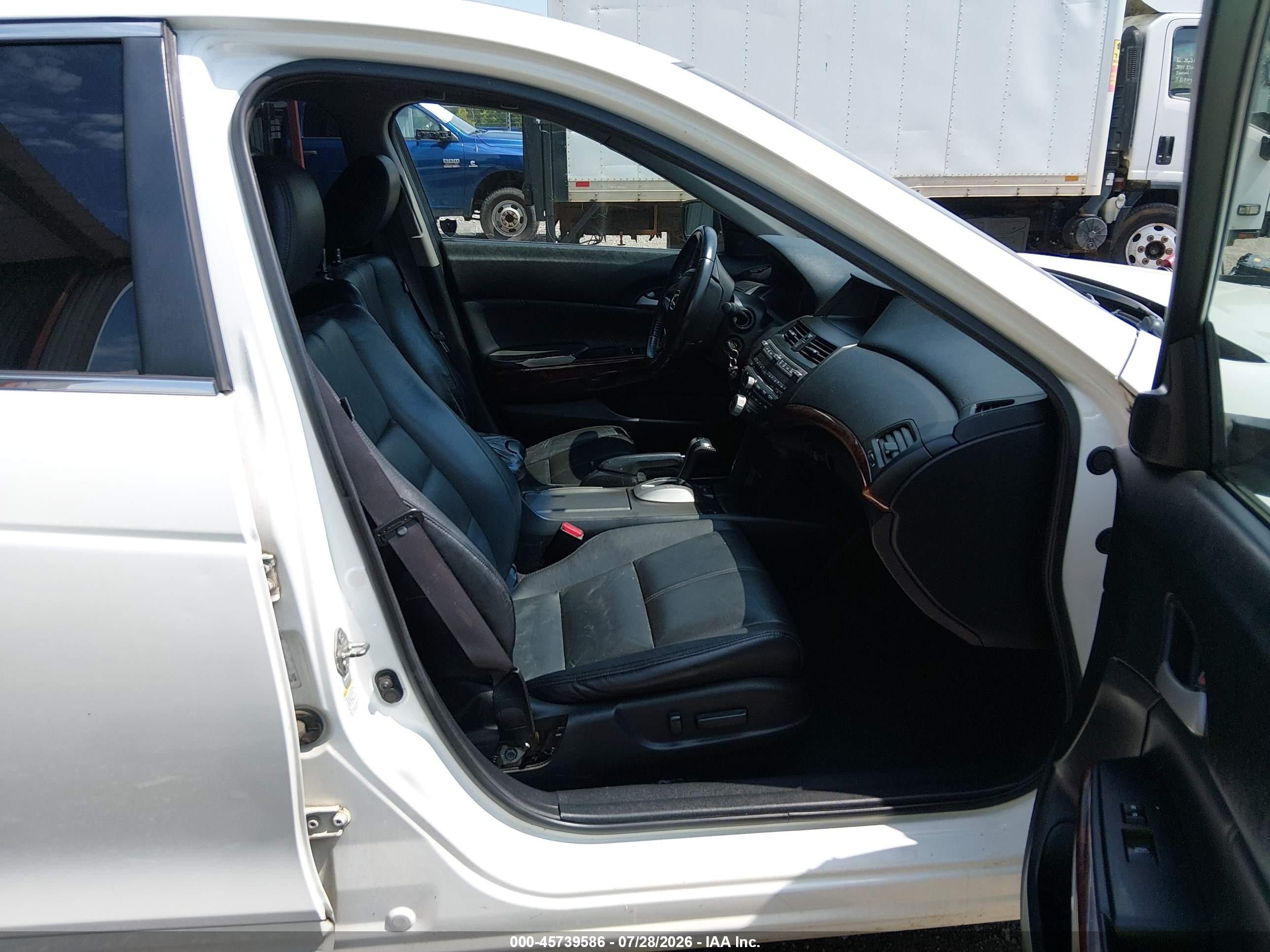 2012 Honda Crosstour 2.4 Ex-l Белый vin: 5J6TF3H55CL004393
