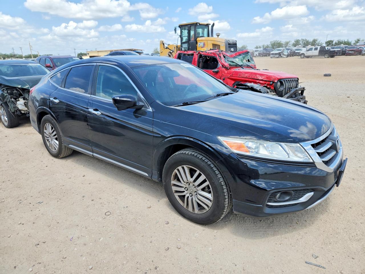 2014 Honda Crosstour Exl Black vin: 5J6TF3H55EL000590