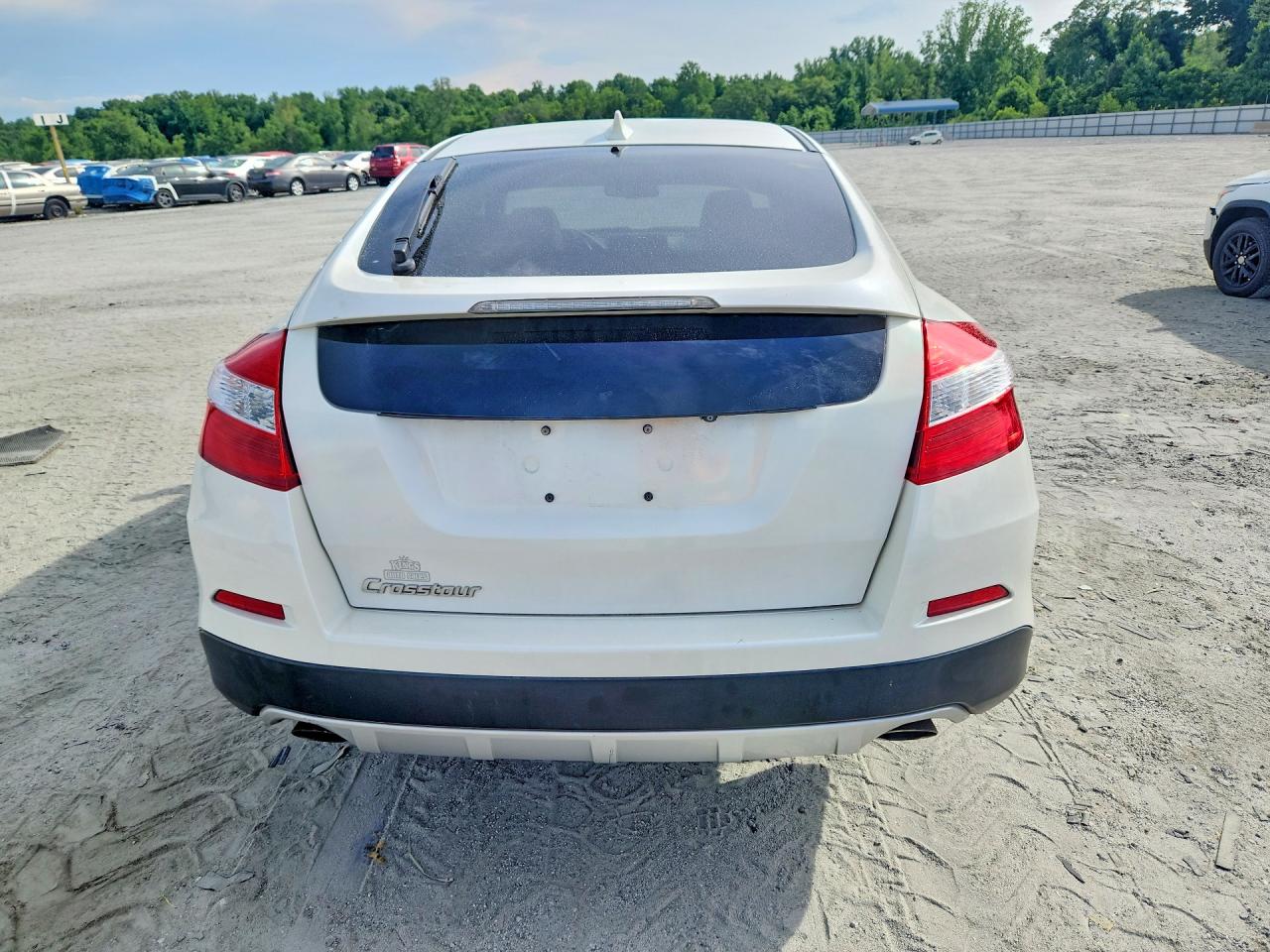 2015 Honda Crosstour Exl Белый vin: 5J6TF3H55FL000753