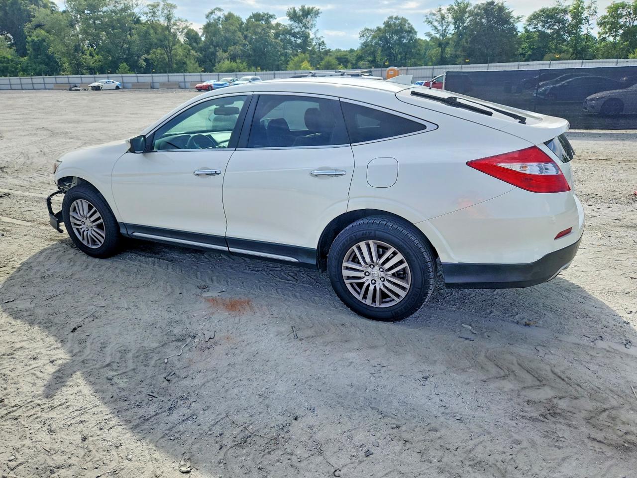 2015 Honda Crosstour Exl Белый vin: 5J6TF3H55FL000753
