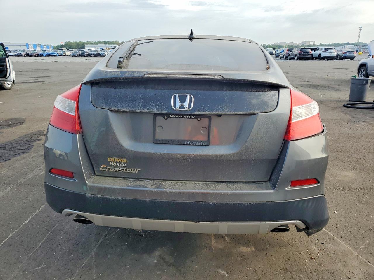2013 Honda Crosstour Exl Gray vin: 5J6TF3H56DL004470