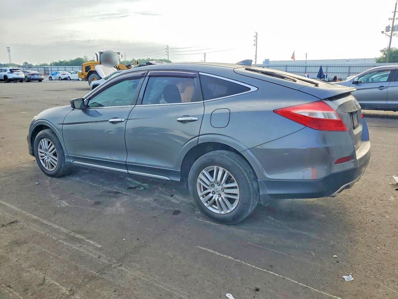 2013 Honda Crosstour Exl Gray vin: 5J6TF3H56DL004470