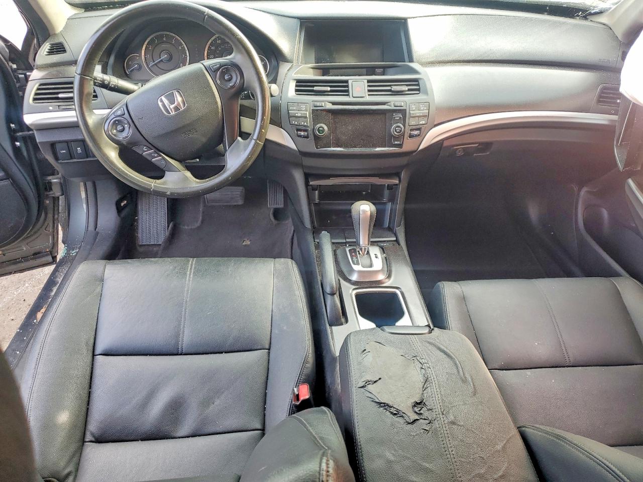 2013 Honda Crosstour Exl Gray vin: 5J6TF3H56DL004470