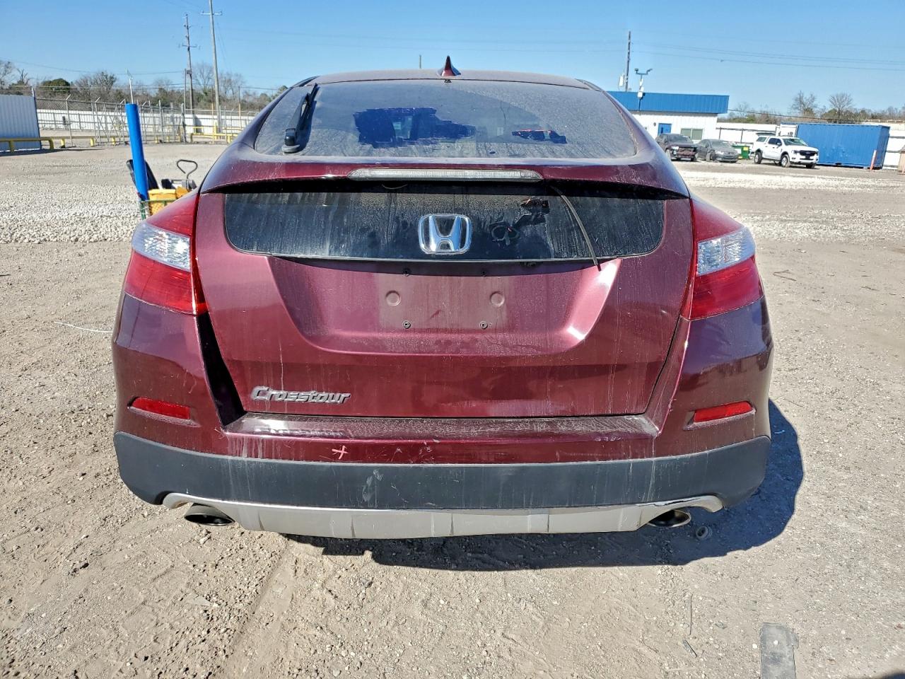 2015 Honda Crosstour Exl Burgundy vin: 5J6TF3H56FL000129