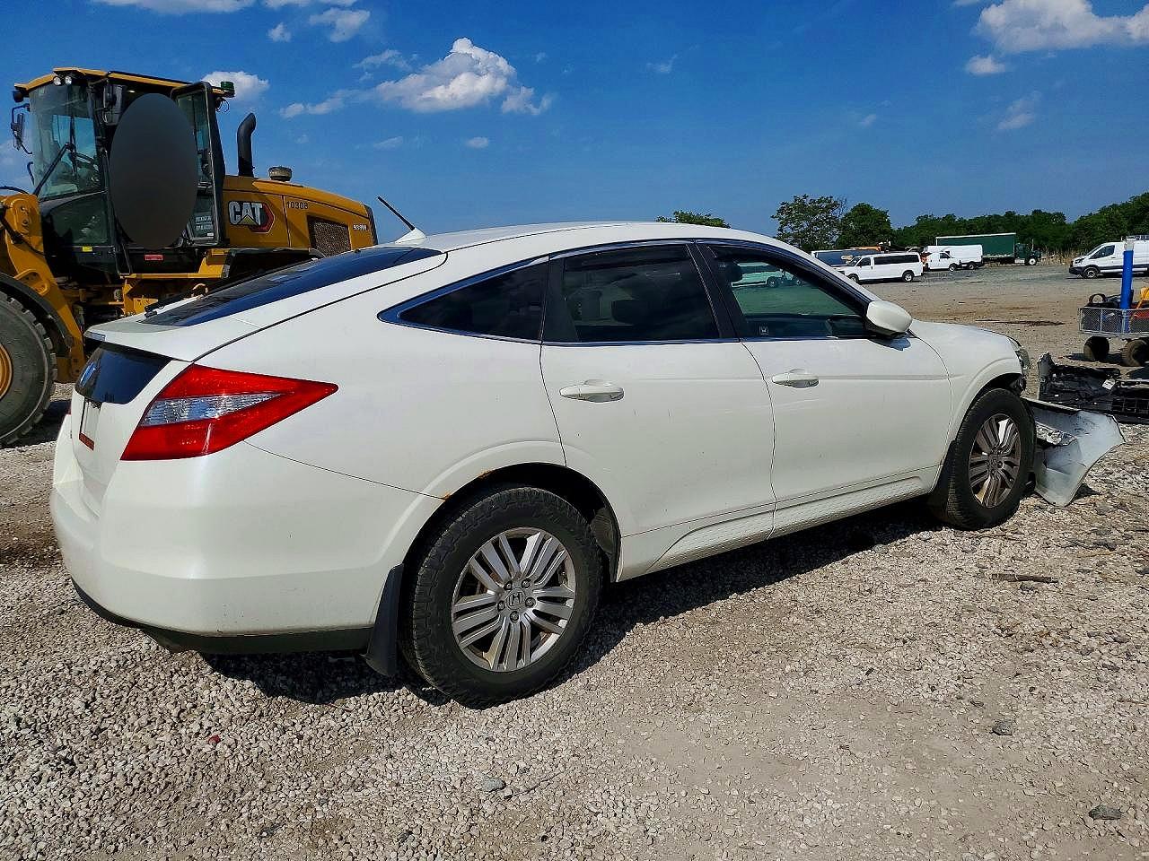 2012 Honda Crosstour Exl White vin: 5J6TF3H57CL002130