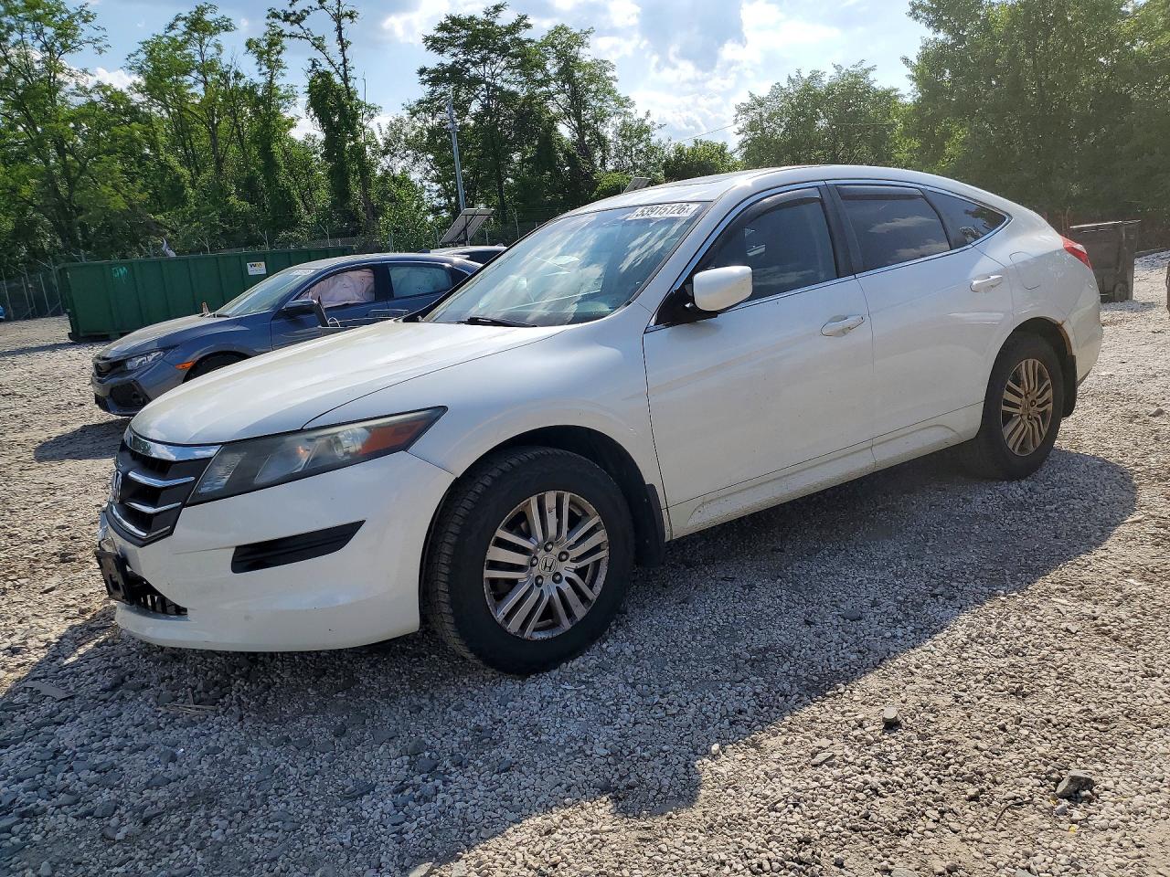 2012 Honda Crosstour Exl White vin: 5J6TF3H57CL002130