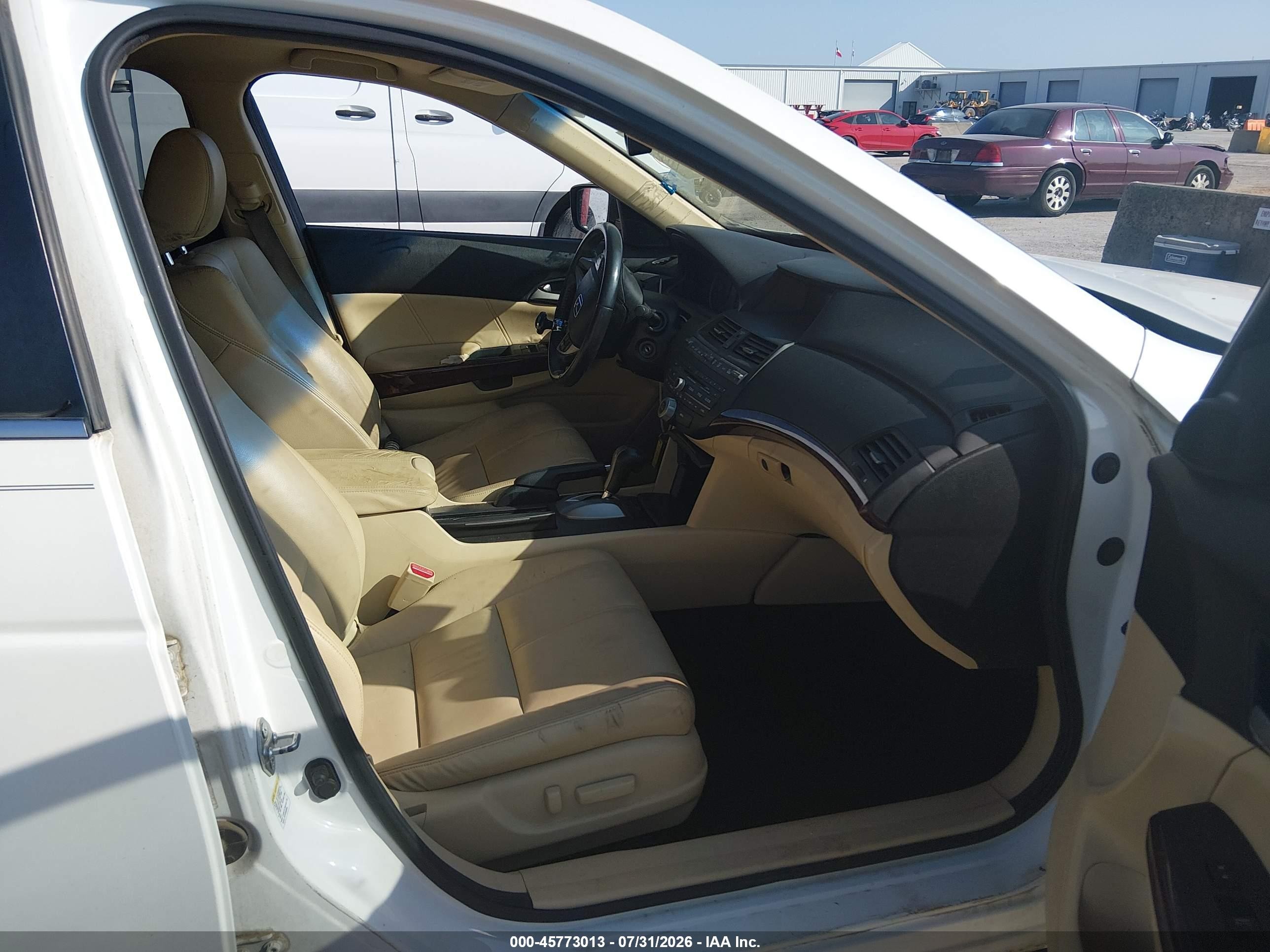 2012 Honda Crosstour 2.4 Ex-l White vin: 5J6TF3H58CL001052