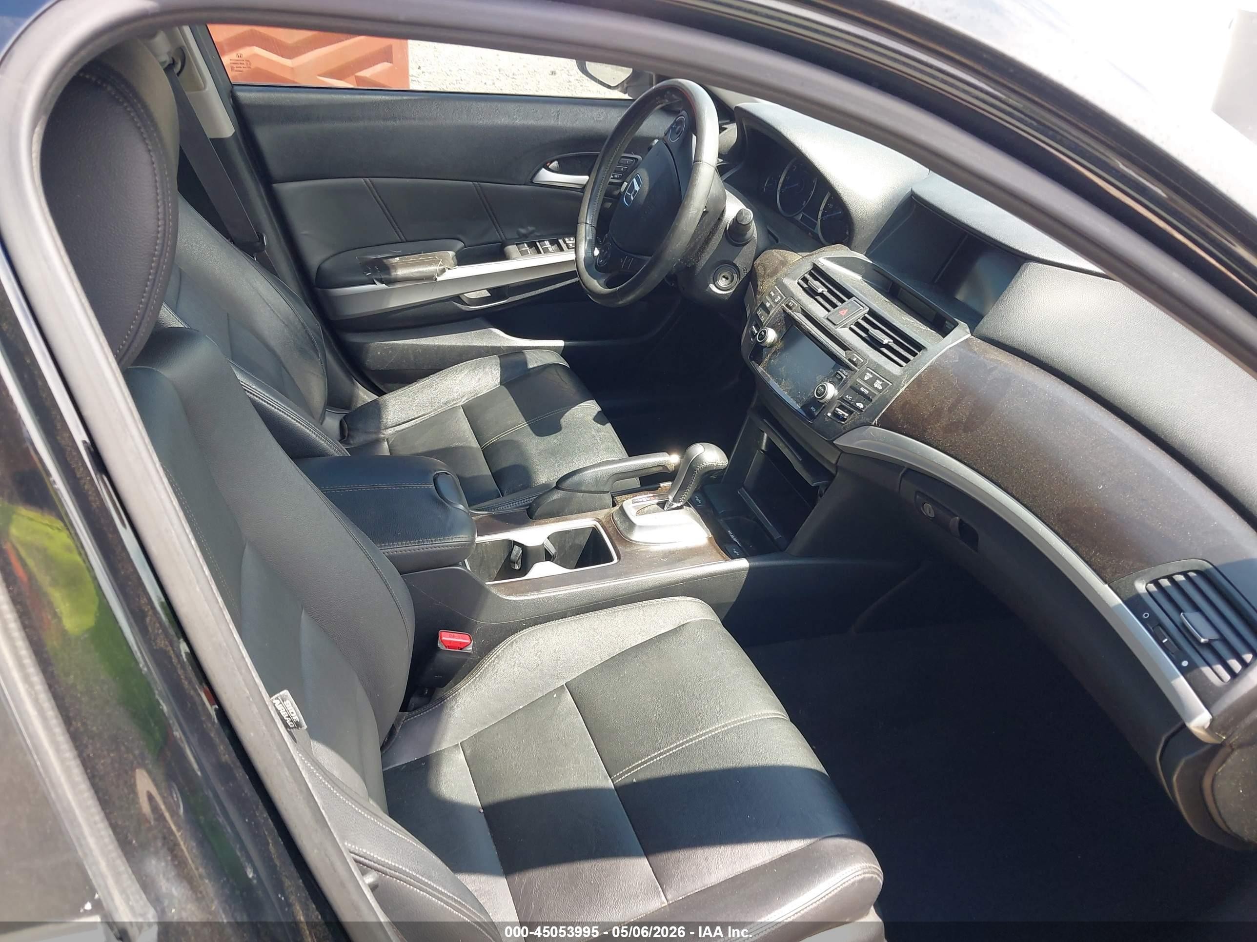 2013 Honda Crosstour Ex-l Black vin: 5J6TF3H58DL001828