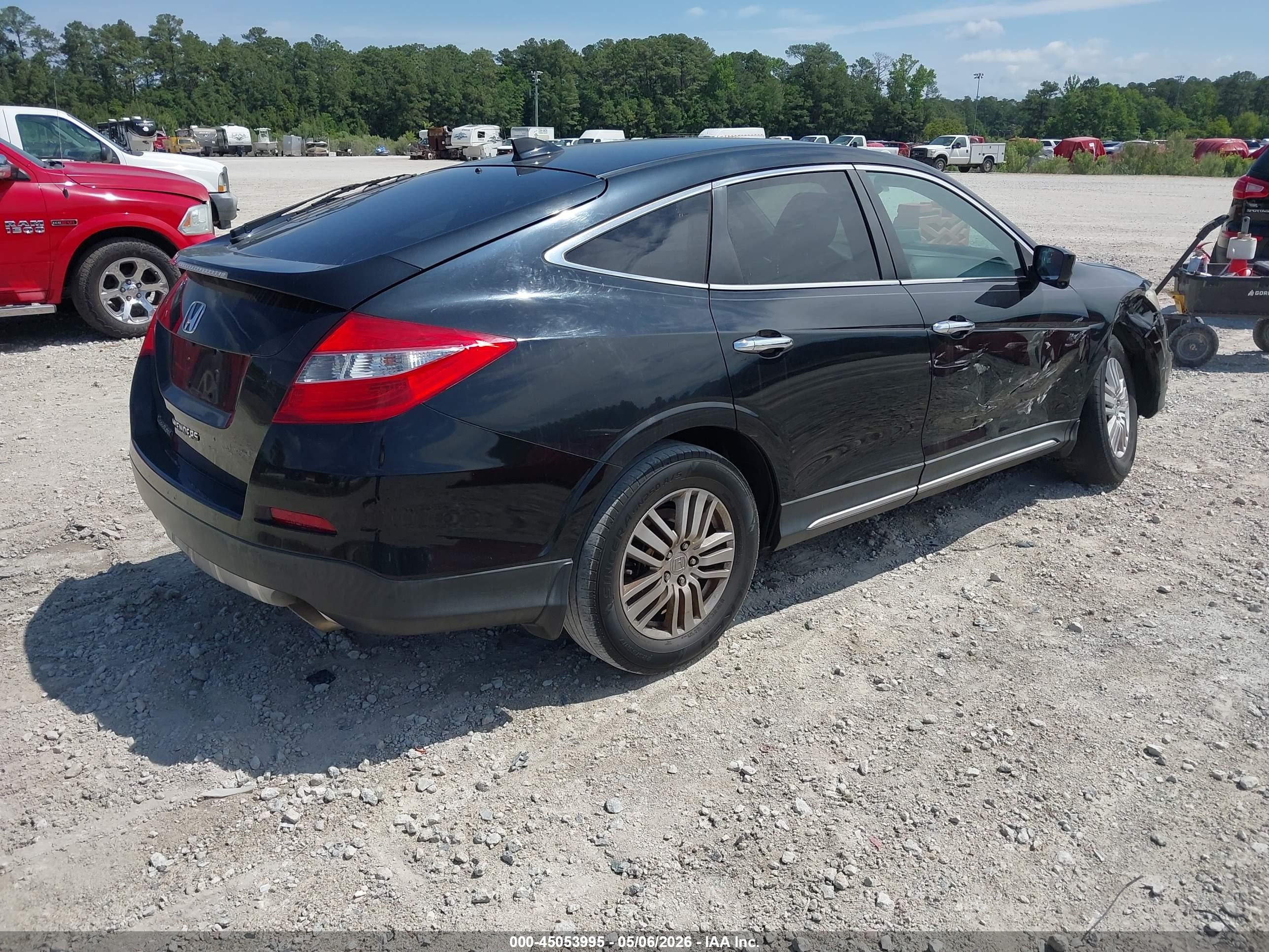 2013 Honda Crosstour Ex-l Black vin: 5J6TF3H58DL001828