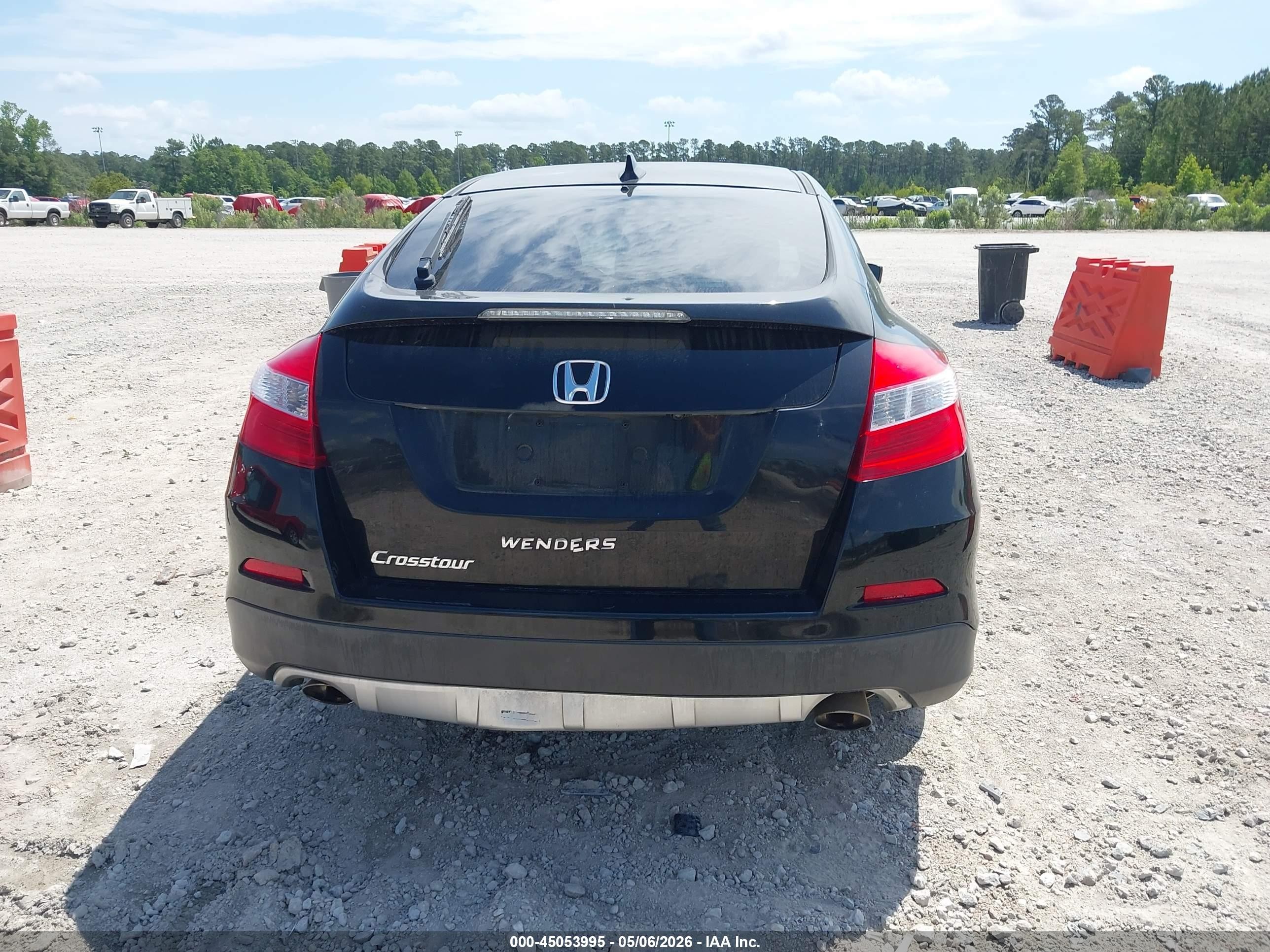 2013 Honda Crosstour Ex-l Black vin: 5J6TF3H58DL001828
