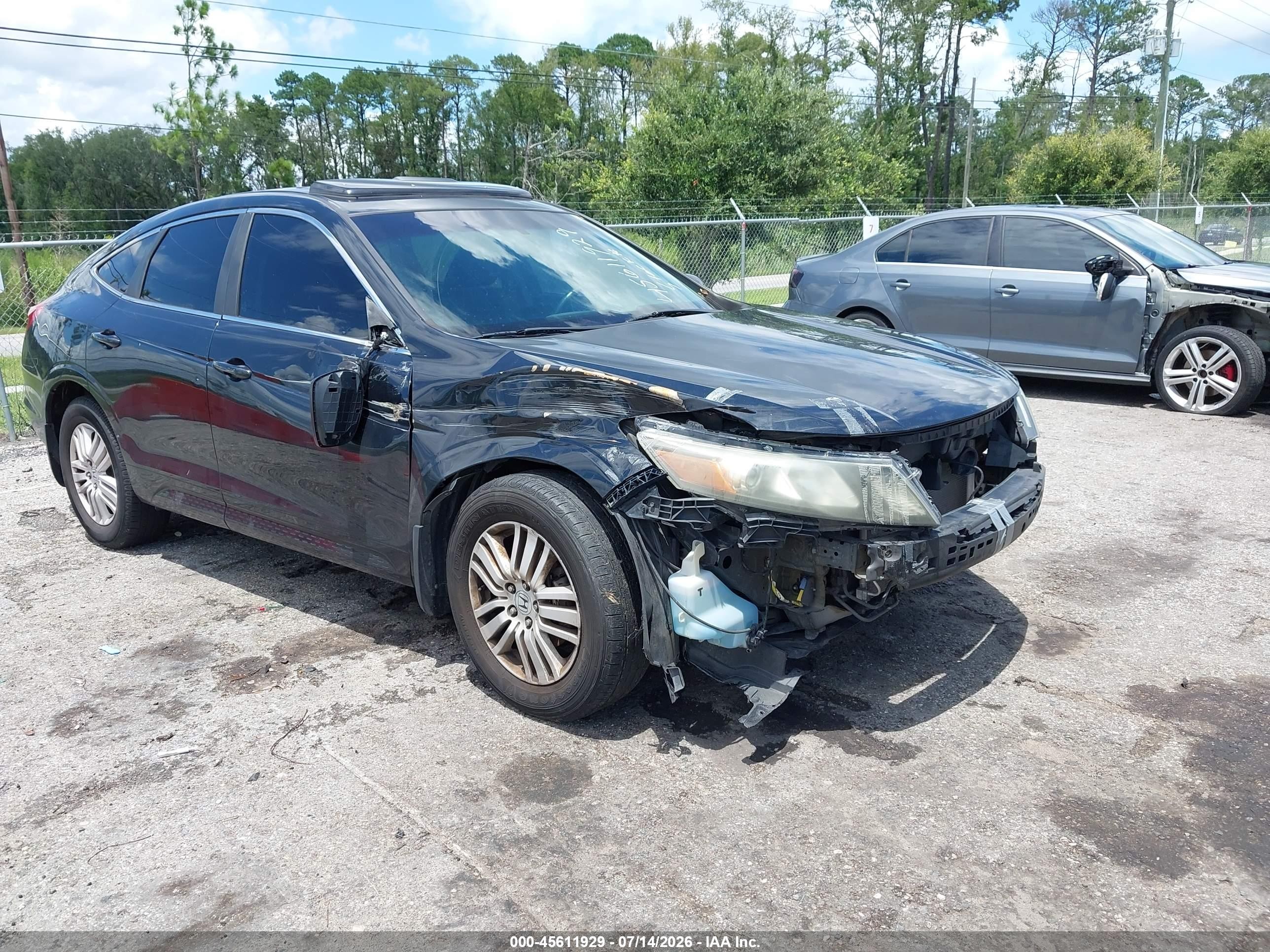 2012 Honda Crosstour 2.4 Ex-l Black vin: 5J6TF3H59CL004123