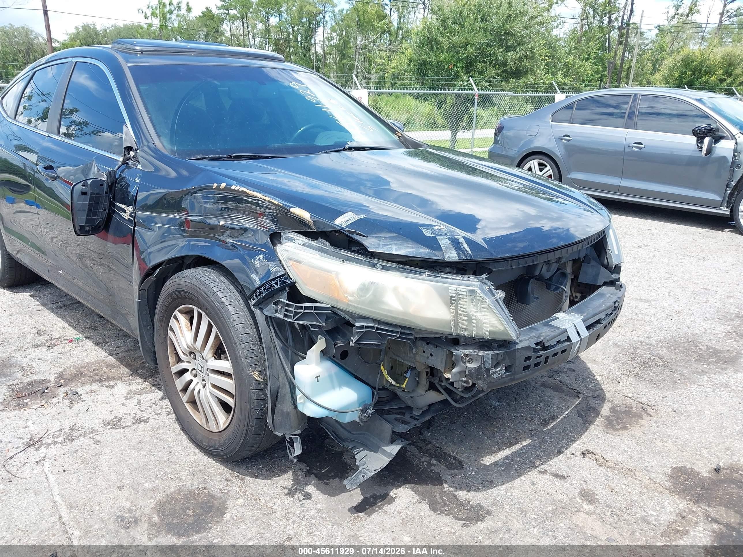2012 Honda Crosstour 2.4 Ex-l Black vin: 5J6TF3H59CL004123