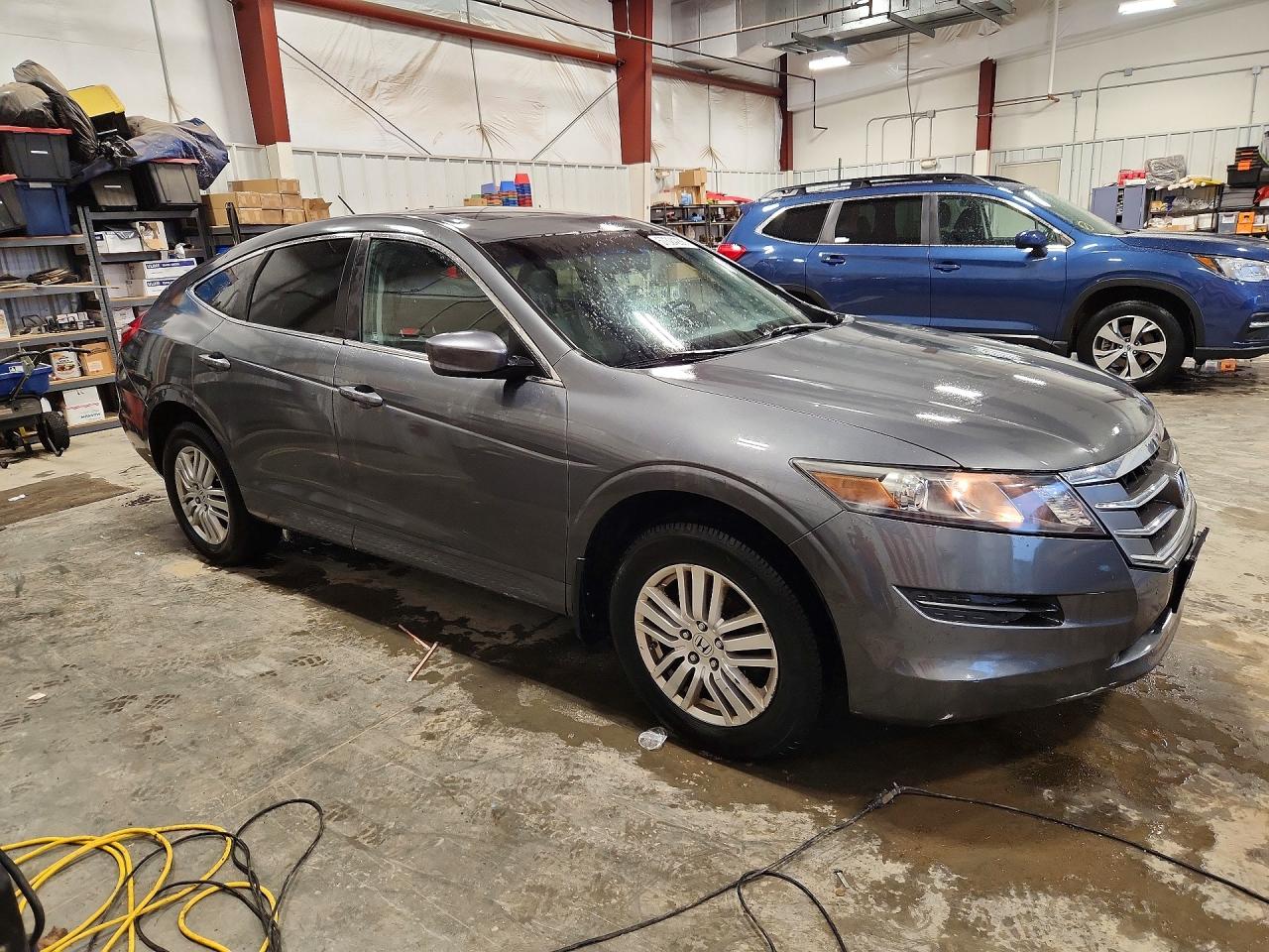2012 Honda Crosstour Exl Gray vin: 5J6TF3H59CL006941