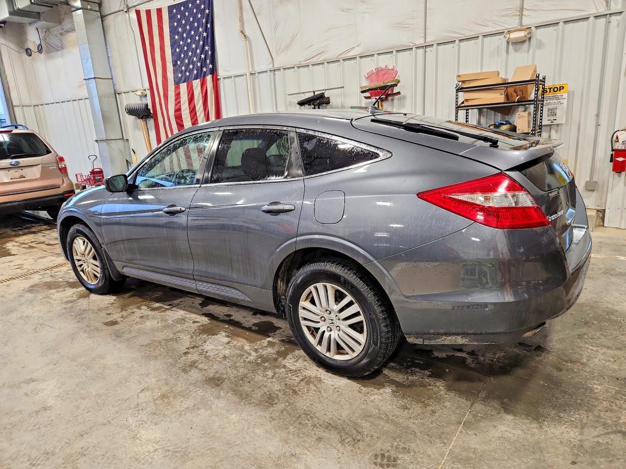 2012 Honda Crosstour Exl Gray vin: 5J6TF3H59CL006941