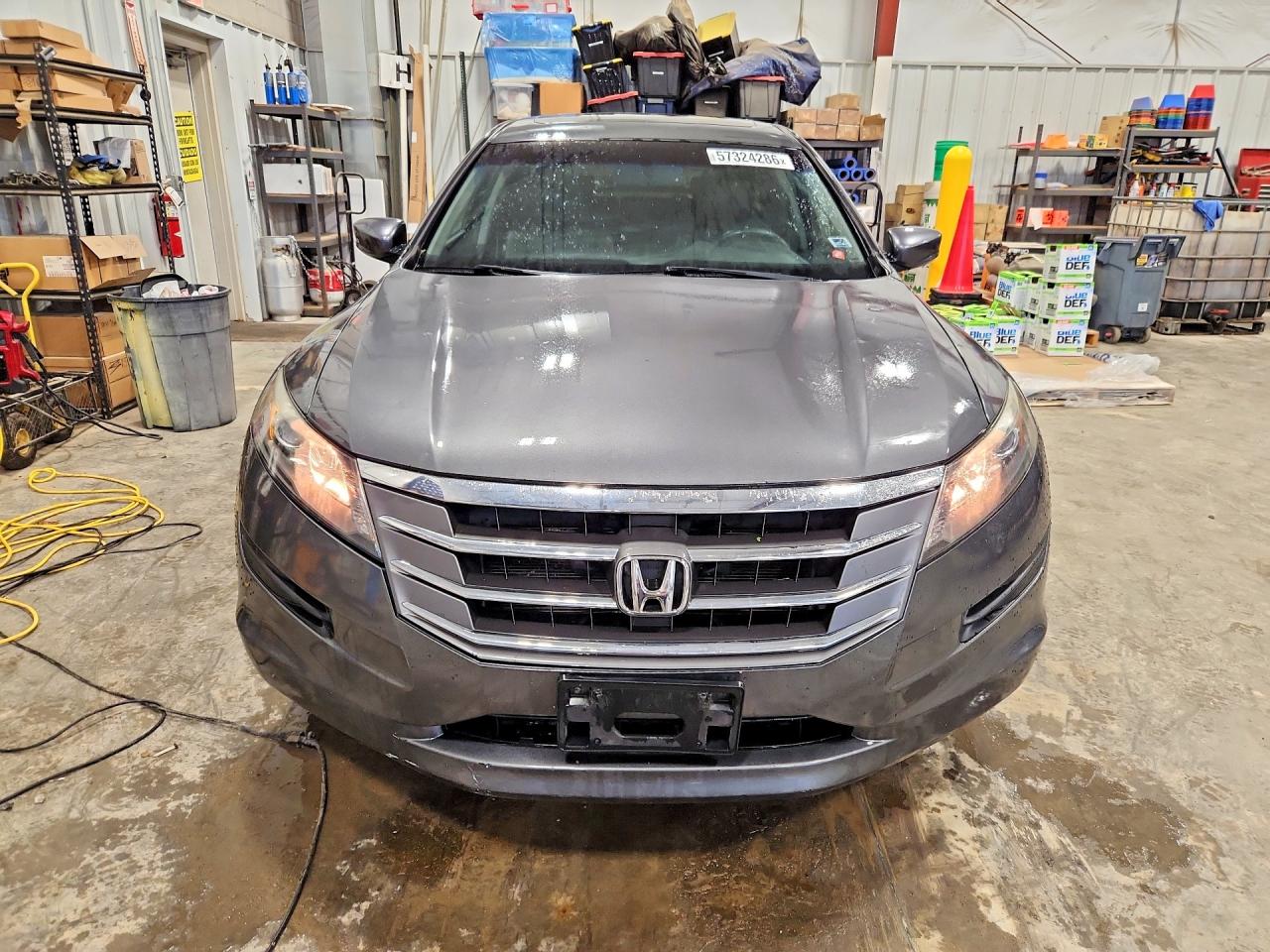 2012 Honda Crosstour Exl Gray vin: 5J6TF3H59CL006941