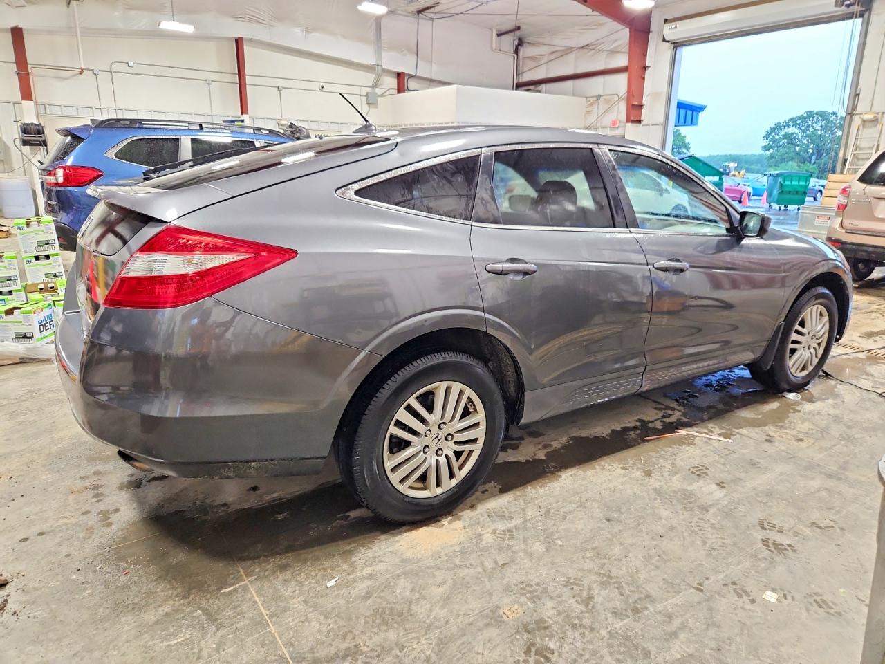 2012 Honda Crosstour Exl Gray vin: 5J6TF3H59CL006941