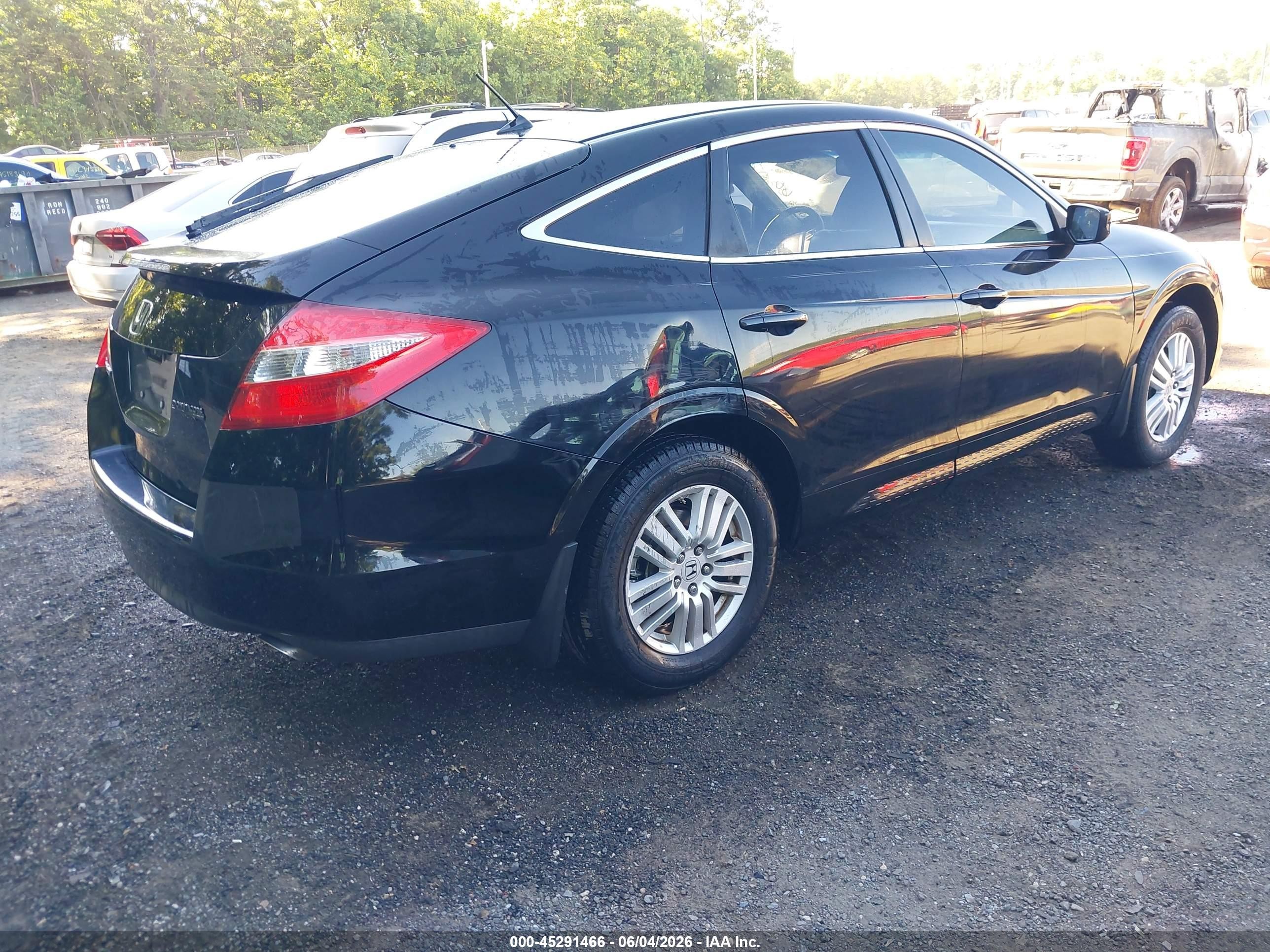 2012 Honda Crosstour 2.4 Ex-l Black vin: 5J6TF3H5XCL000551