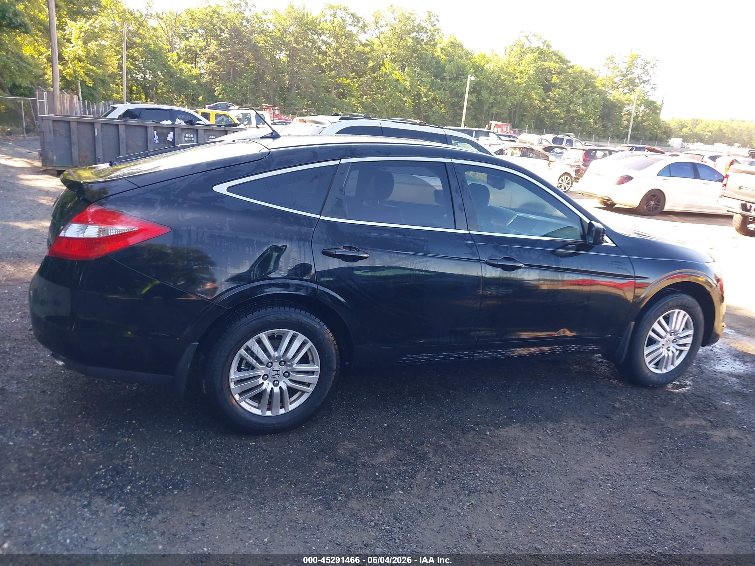 2012 Honda Crosstour 2.4 Ex-l Black vin: 5J6TF3H5XCL000551