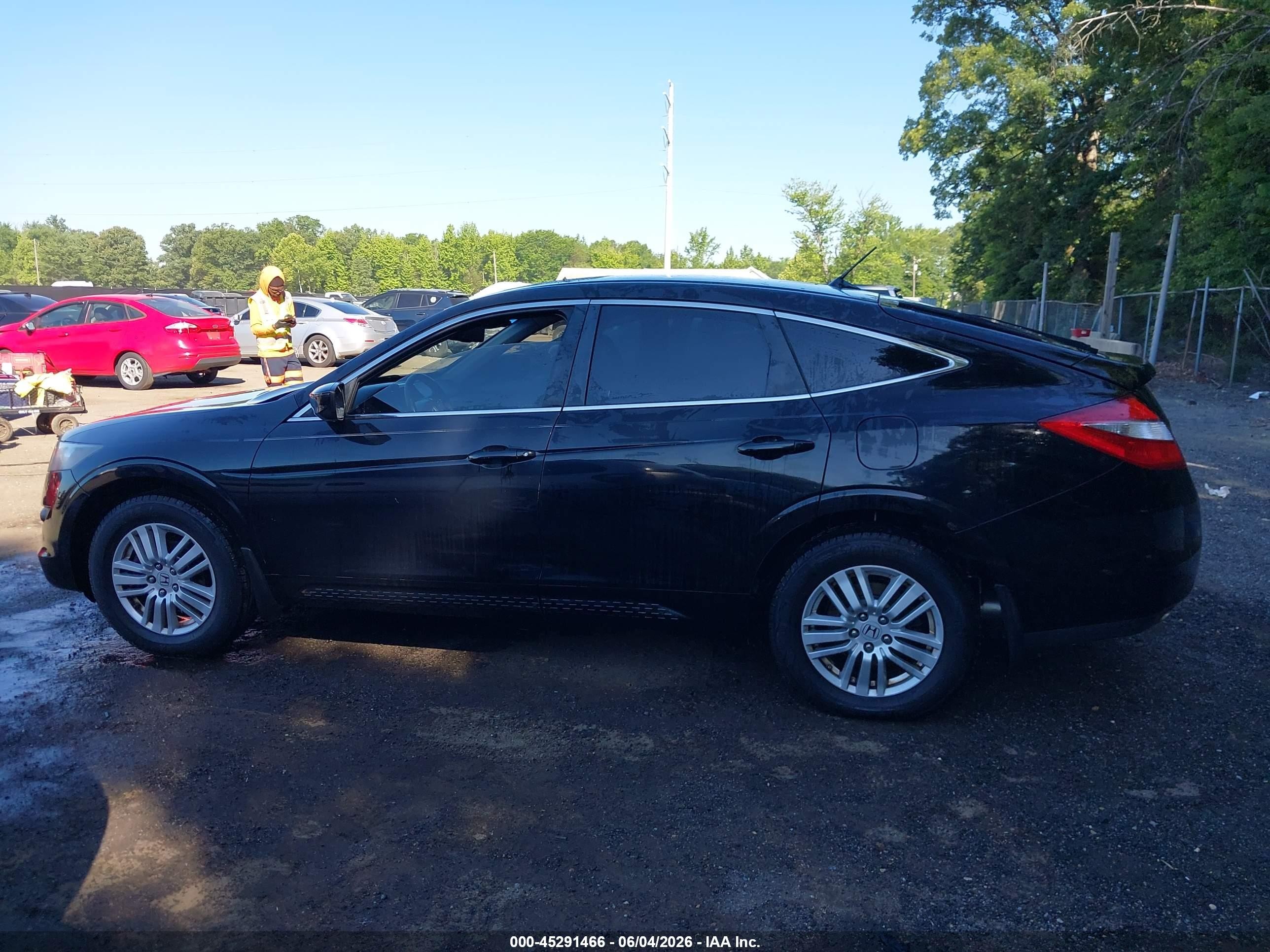 2012 Honda Crosstour 2.4 Ex-l Black vin: 5J6TF3H5XCL000551