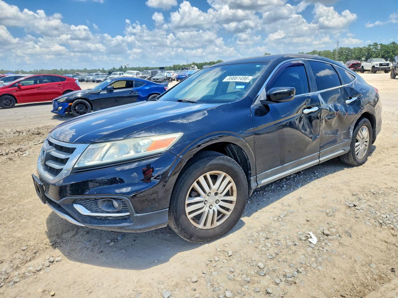 2013 Honda Crosstour Exl Black vin: 5J6TF3H5XDL003418