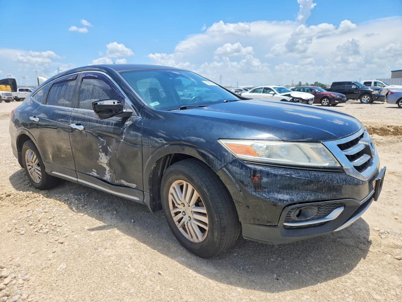 2013 Honda Crosstour Exl Black vin: 5J6TF3H5XDL003418