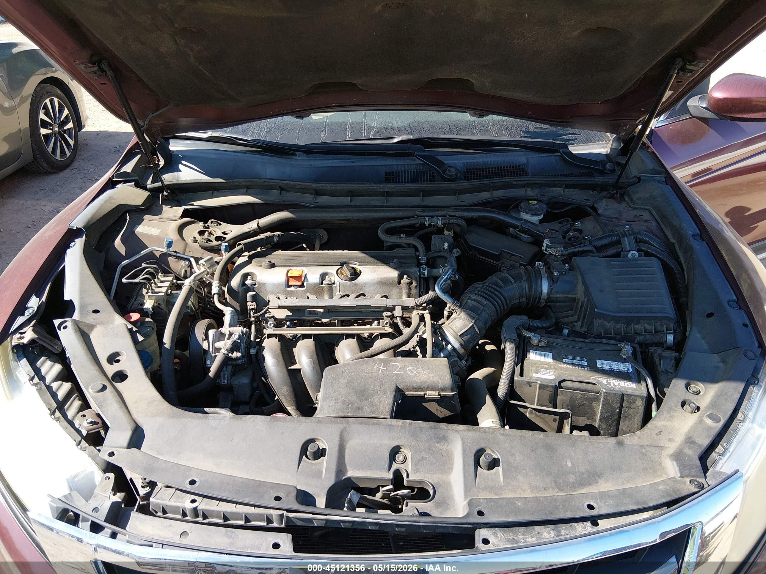 2013 Honda Crosstour Ex-l Burgundy vin: 5J6TF3H5XDL003600