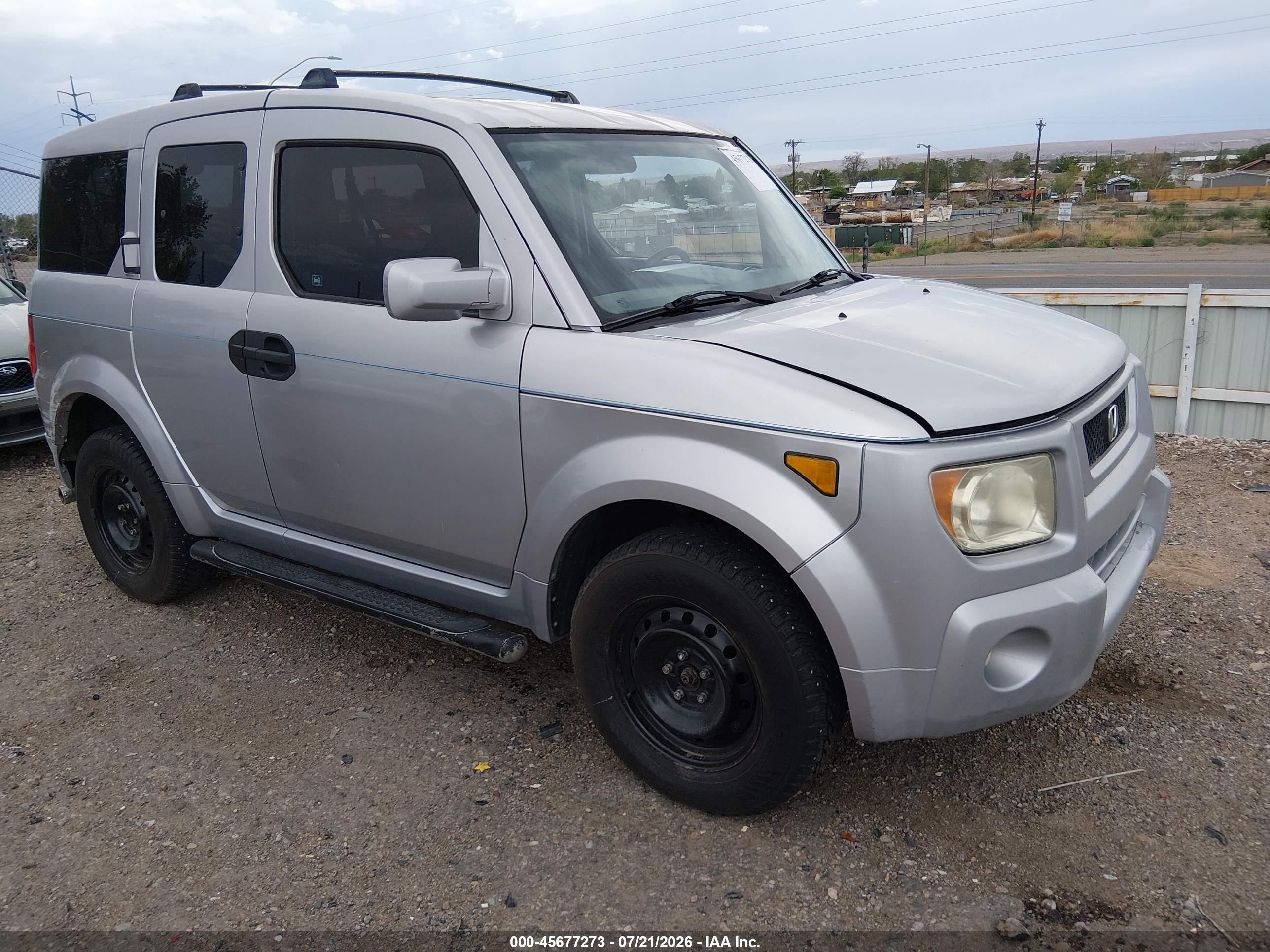 2003 Honda Element Dx Gray vin: 5J6YH17293L005039