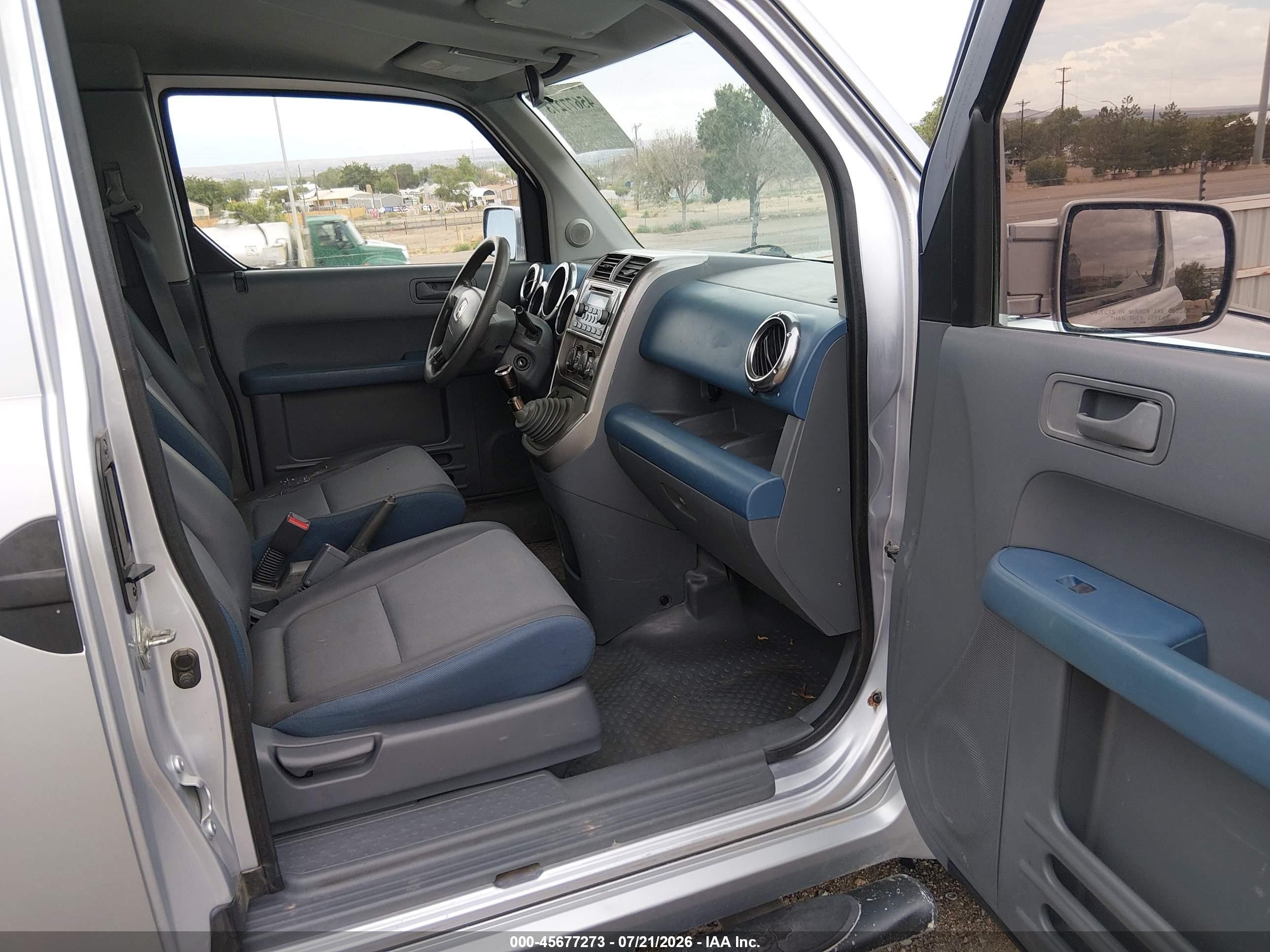 2003 Honda Element Dx Gray vin: 5J6YH17293L005039