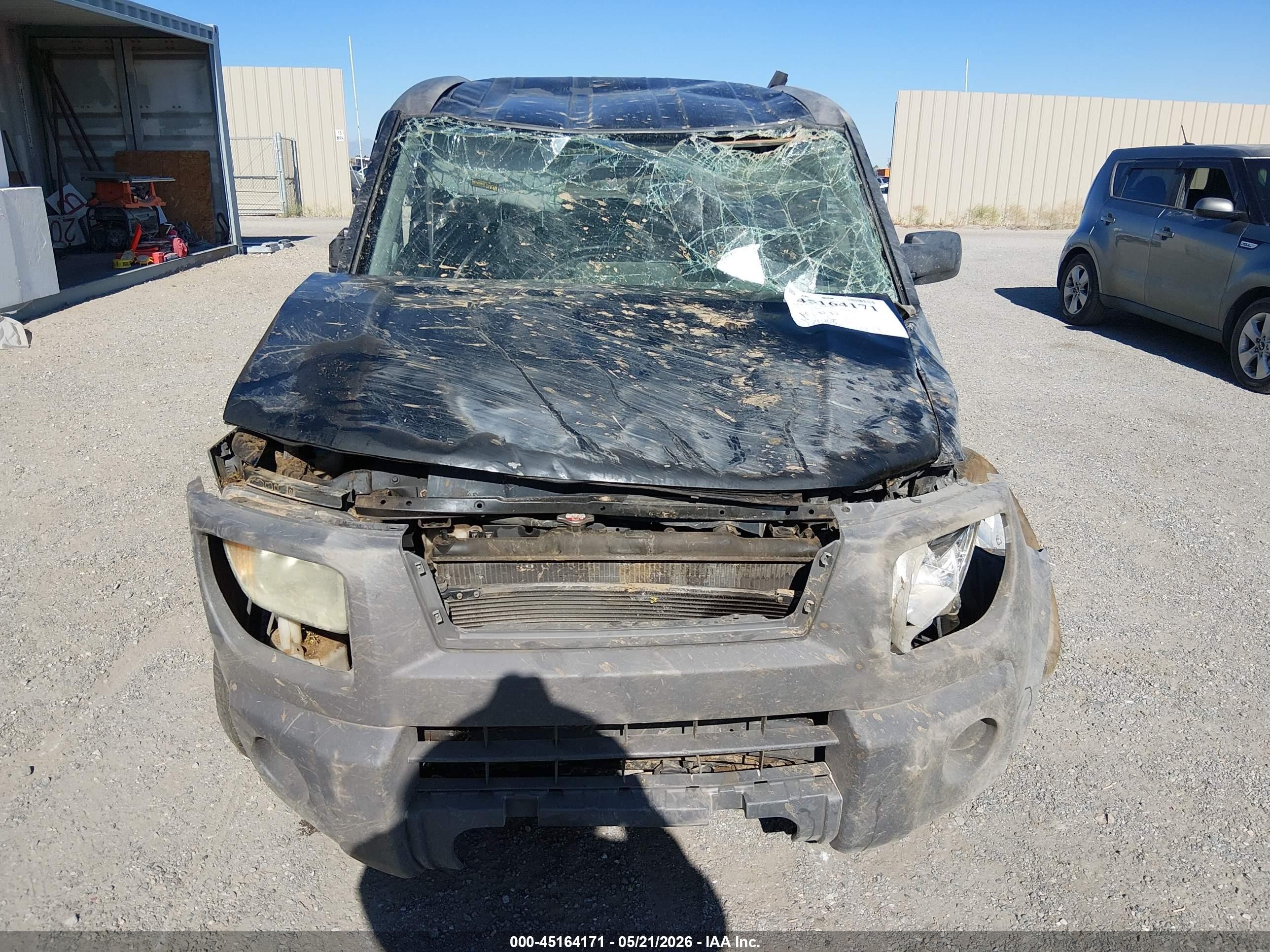 2004 Honda Element Lx Black vin: 5J6YH17374L000643