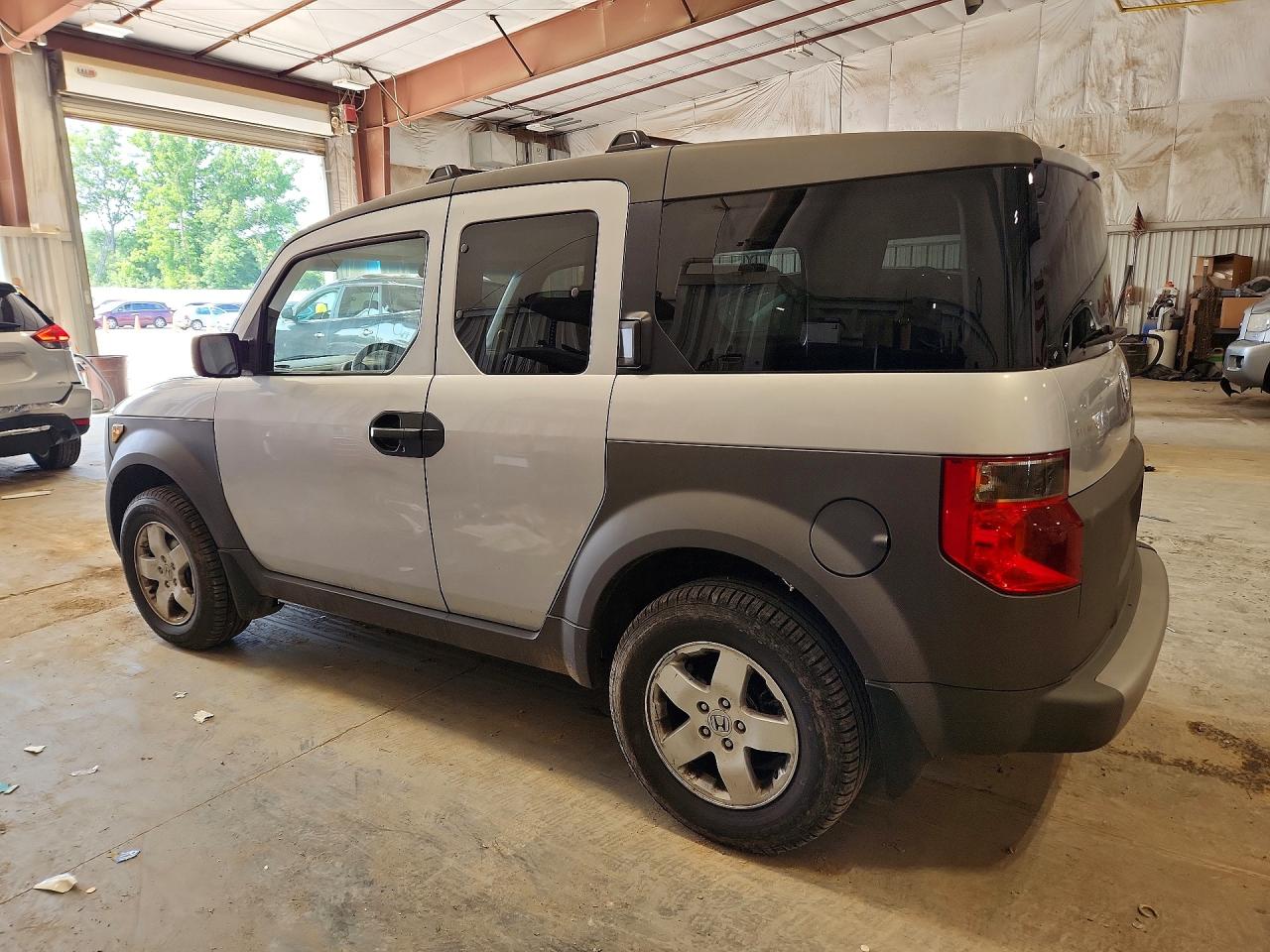 2003 Honda Element Ex Silver vin: 5J6YH17553L017988