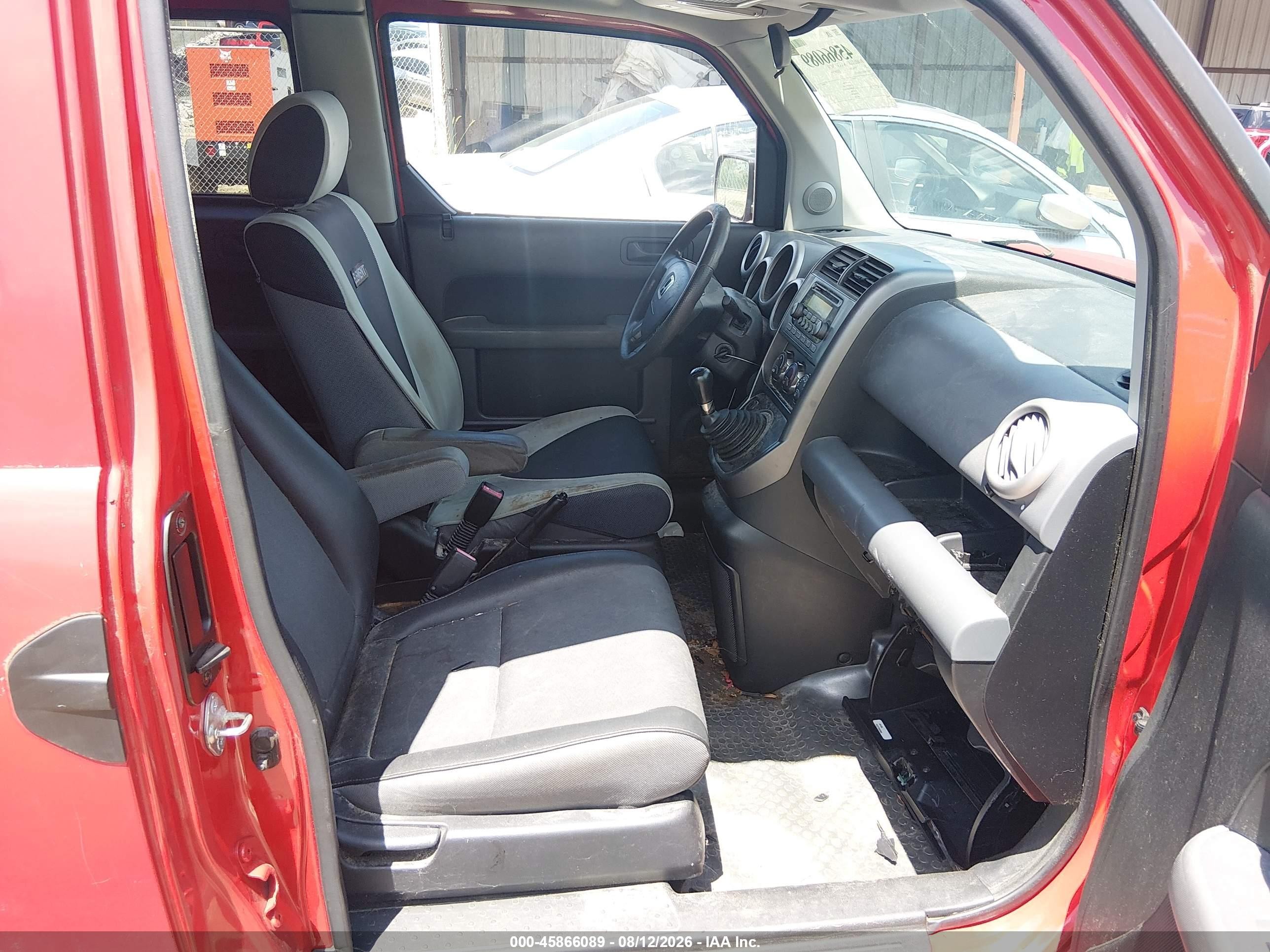 2005 Honda Element Ex Красный vin: 5J6YH17635L017533