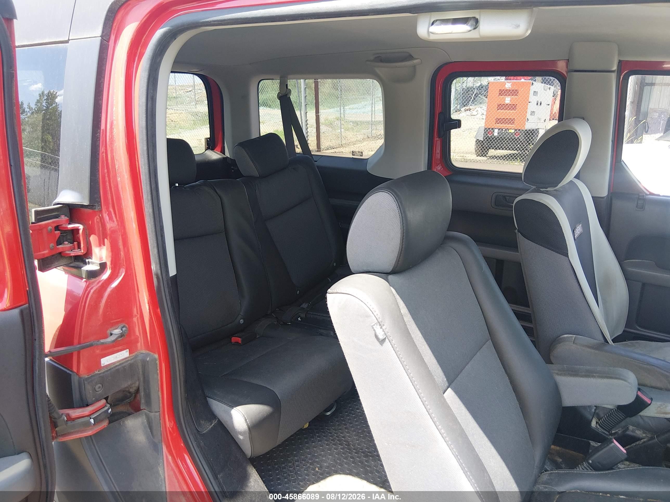2005 Honda Element Ex Красный vin: 5J6YH17635L017533