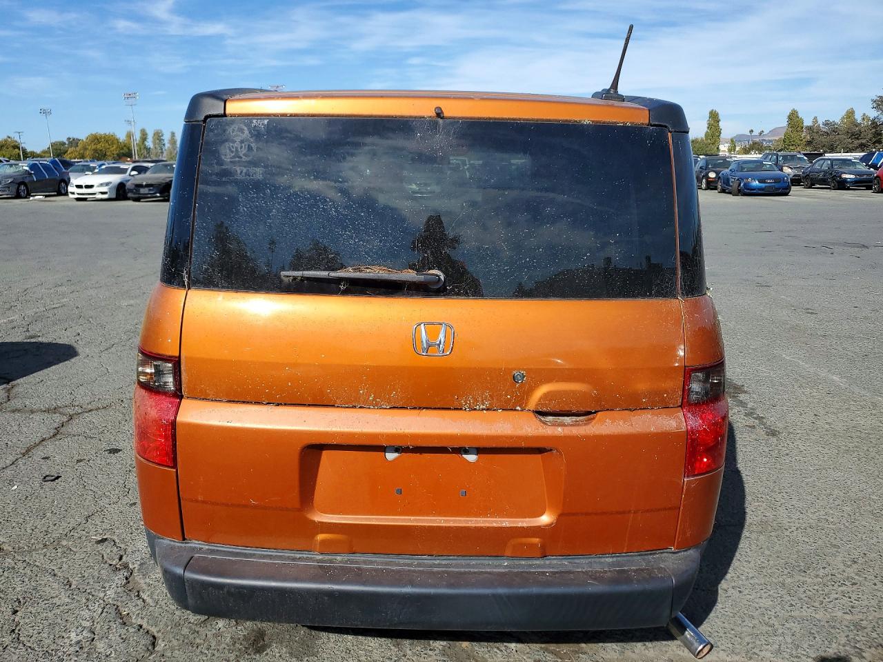 2006 Honda Element Ex Orange vin: 5J6YH177X6L013344
