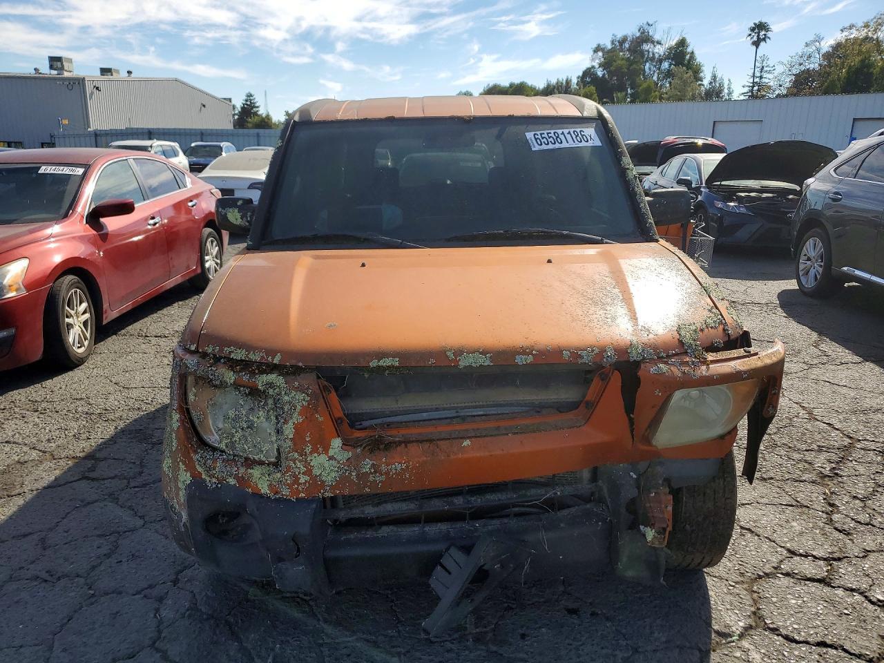 2006 Honda Element Ex Orange vin: 5J6YH177X6L013344