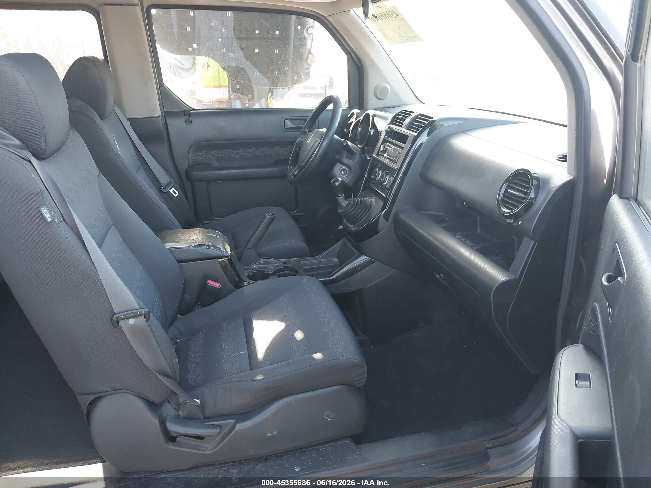 2007 Honda Element Sc Gray vin: 5J6YH17947L002181