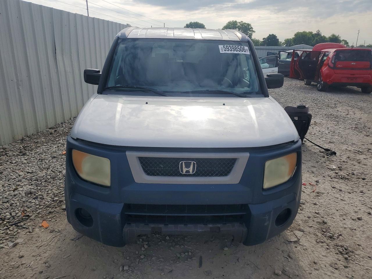 2006 Honda Element Lx Silver vin: 5J6YH18306L003188